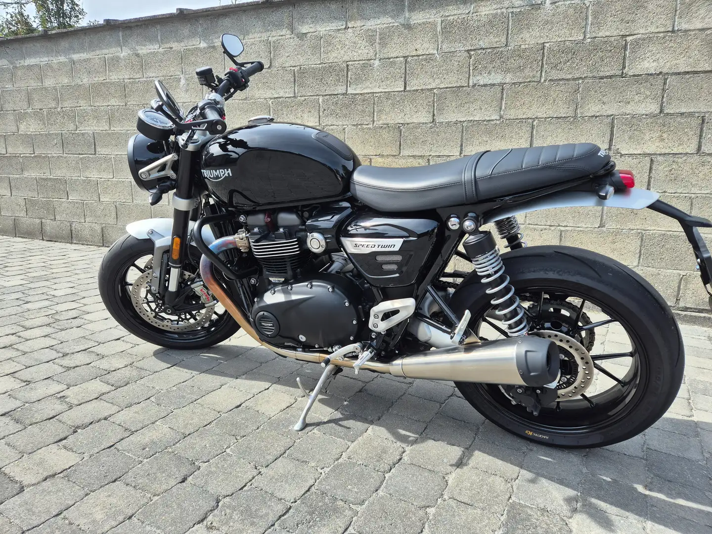 Triumph Speed Twin 1200 Noir - 1