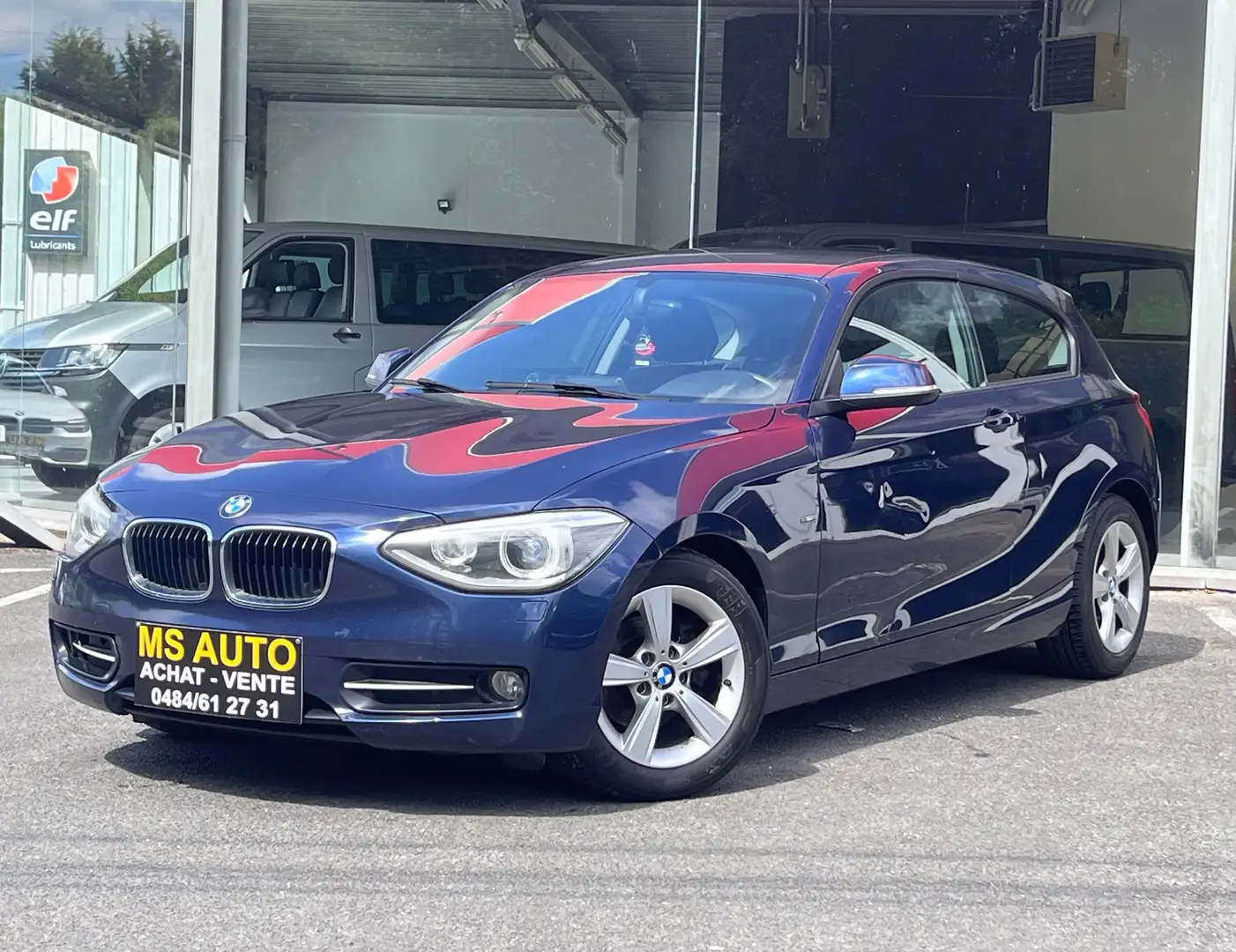 BMW 116 116d Sport Line // nouveau chaîne // Azul - 1