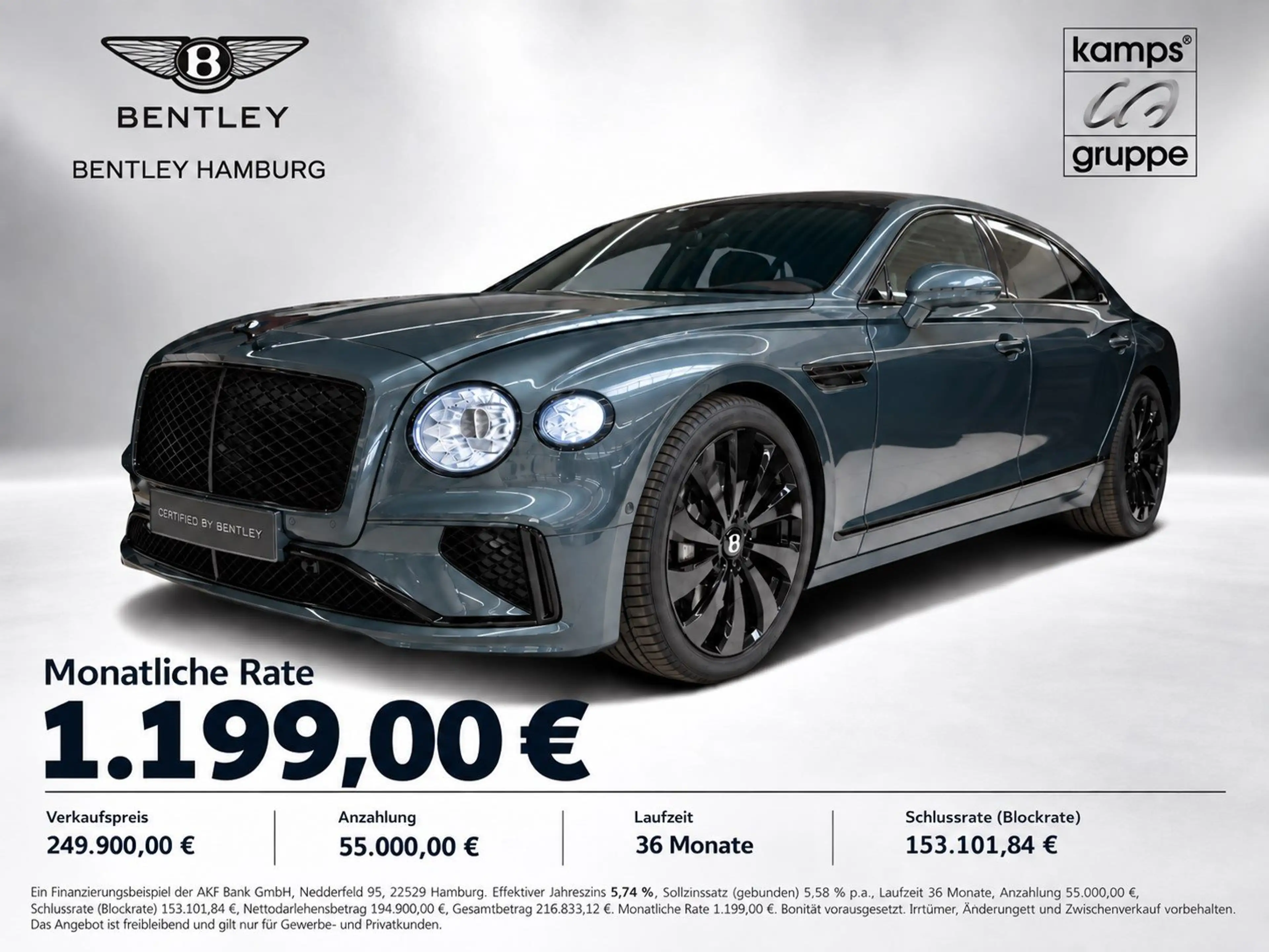 Bentley Flying Spur V8 Hybrid MY26