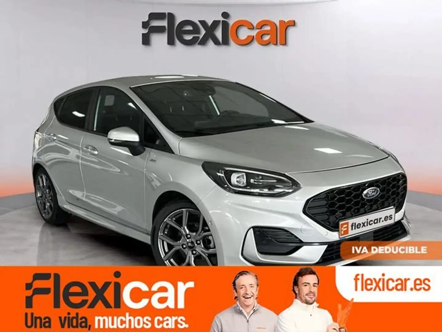 Ford Fiesta 1.0 EcoBoost MHEV 92kW (125CV) Trend 5p Gris - 1