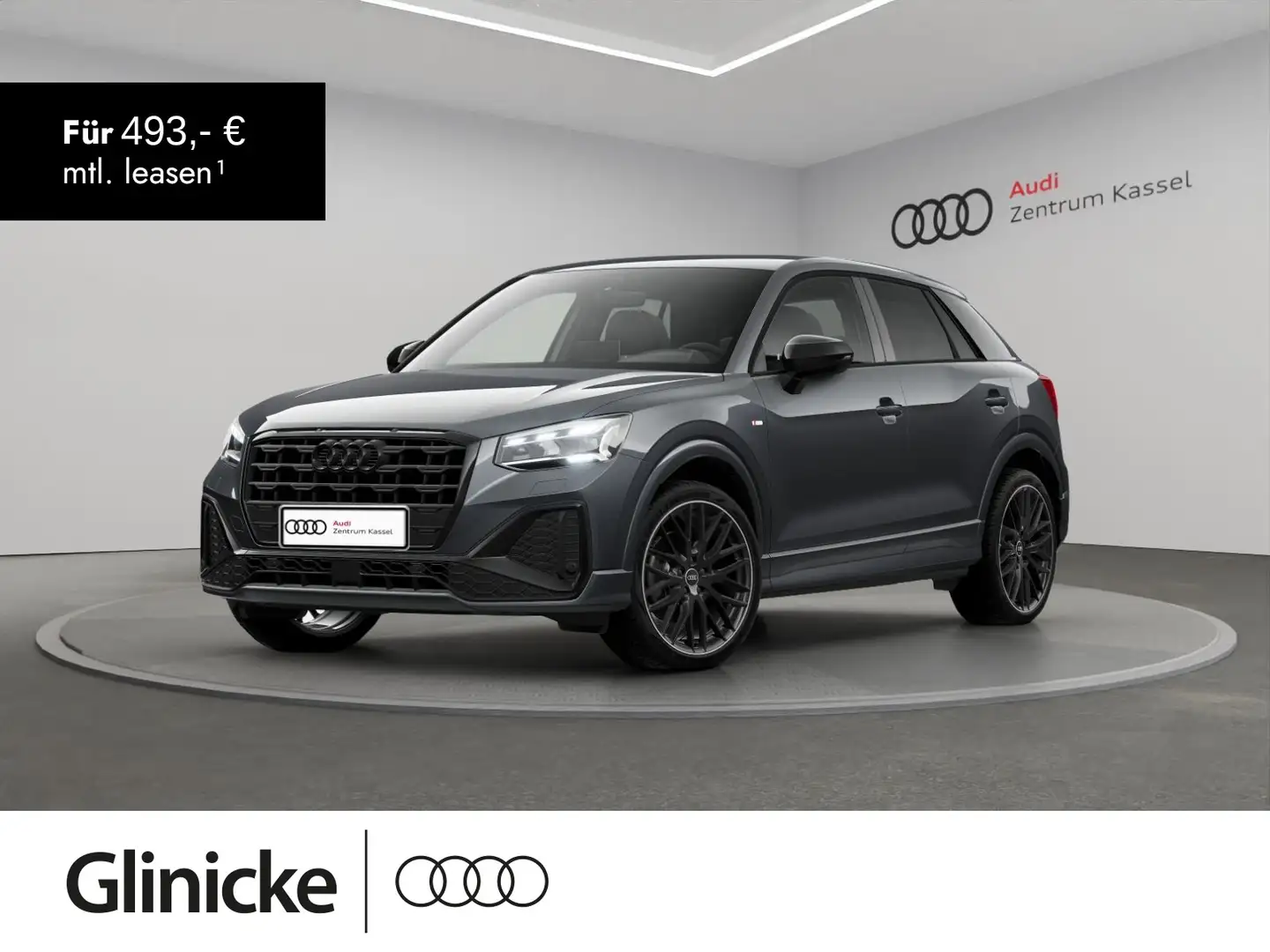 Audi Q2 S line Matrix LED CarPlay Leder RÜ 19" Grau - 1