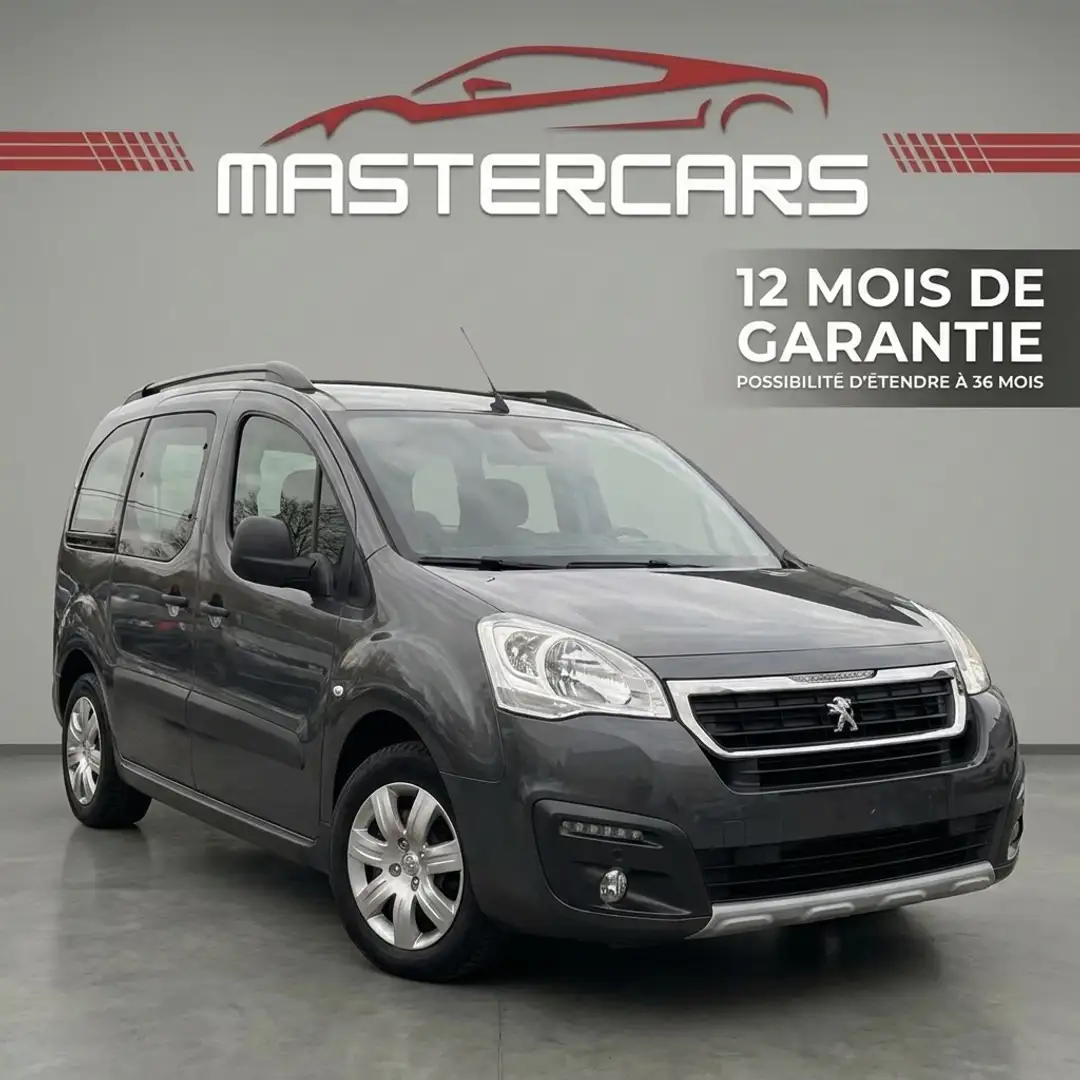 Peugeot Partner Partner Tepee 1.6 BlueHDi Style S Gris - 1