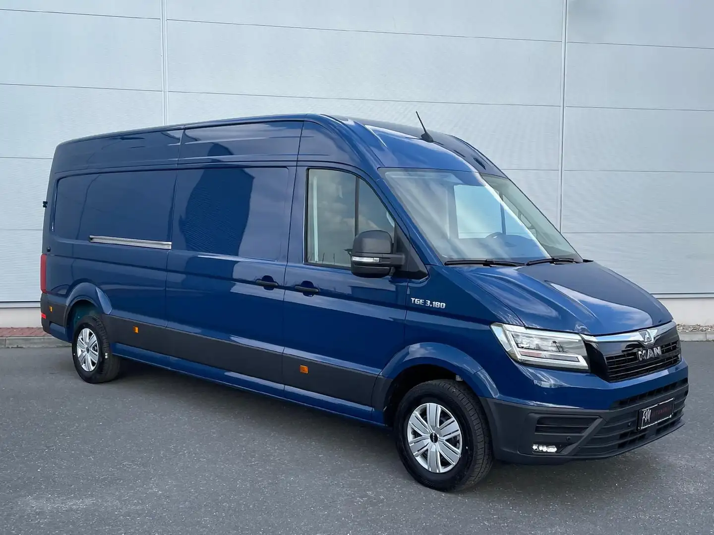 MAN TGE 3.180 Kasten L4H3 TEMPOMAT PDC AHK Blu/Azzurro - 2