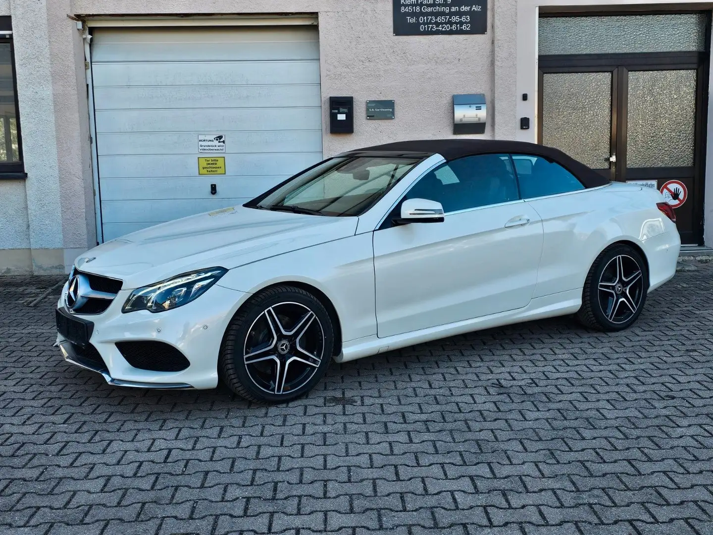 Mercedes-Benz E 250 CABRIO AMG FACELIFT 7-G EURO 6 TÜV NEU Weiß - 2