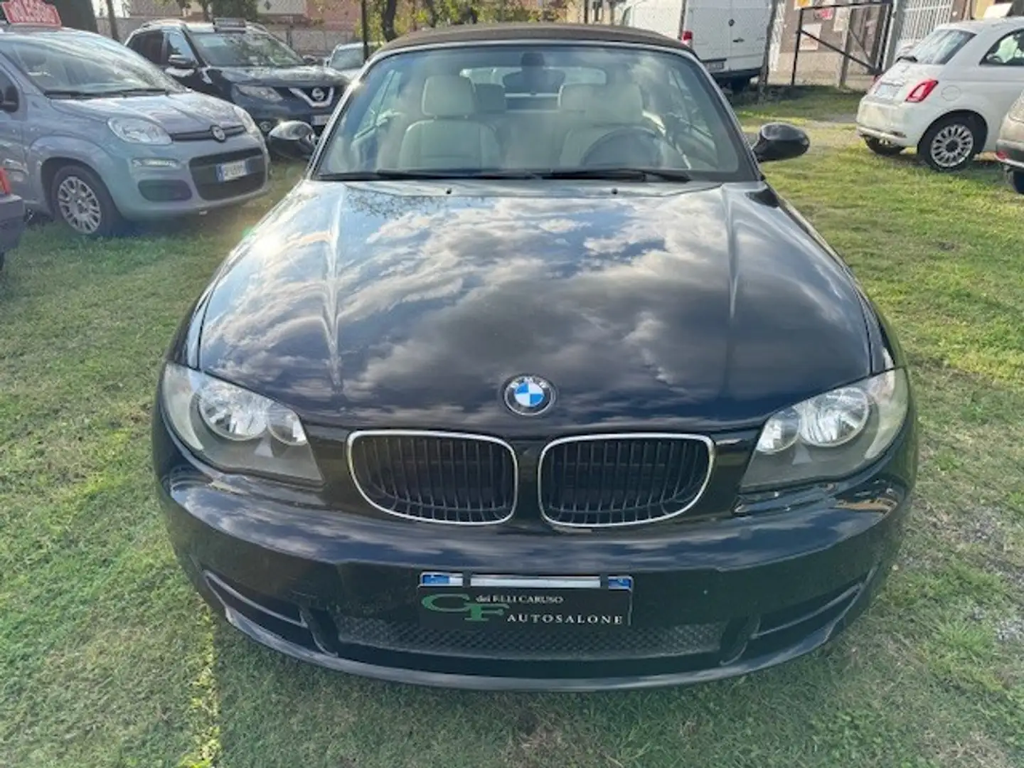 BMW 120 120d Cabrio Attiva Schwarz - 2