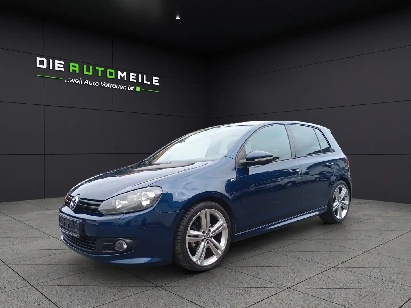 Volkswagen Golf VI R Line PDC SHZ TEMP. KLIMA Blau - 1