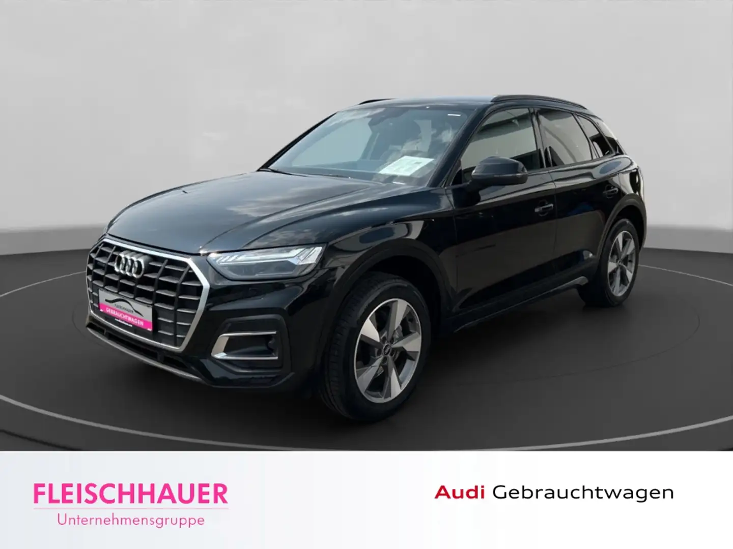 Audi Q5 2.0 40 TDI quattro+NAVI+DAB+AHK+ACC Negro - 1