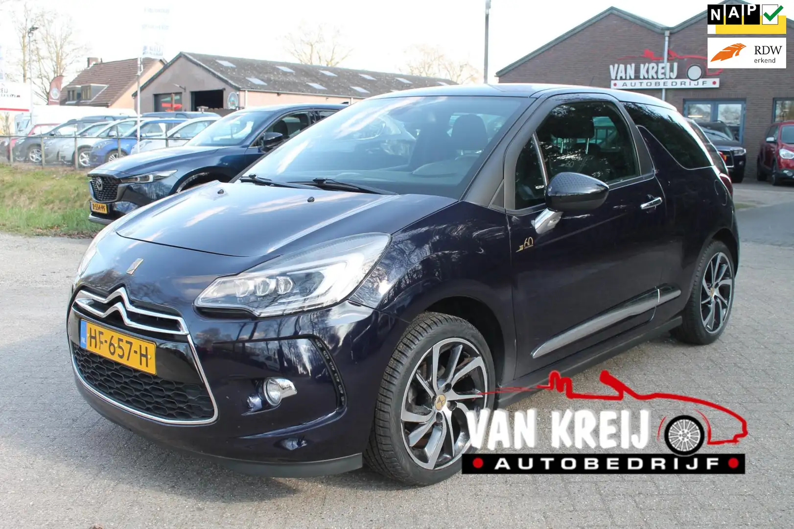 DS Automobiles DS 3 1.2 PureTech Chic, Clima, Cruise, Navi, Pdc, Nap Bleu - 1