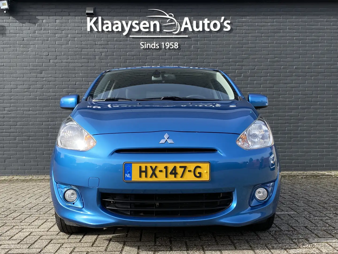 Mitsubishi Space Star 1.0 Bright AUT. | dealer onderhouden | climate con Blau - 2