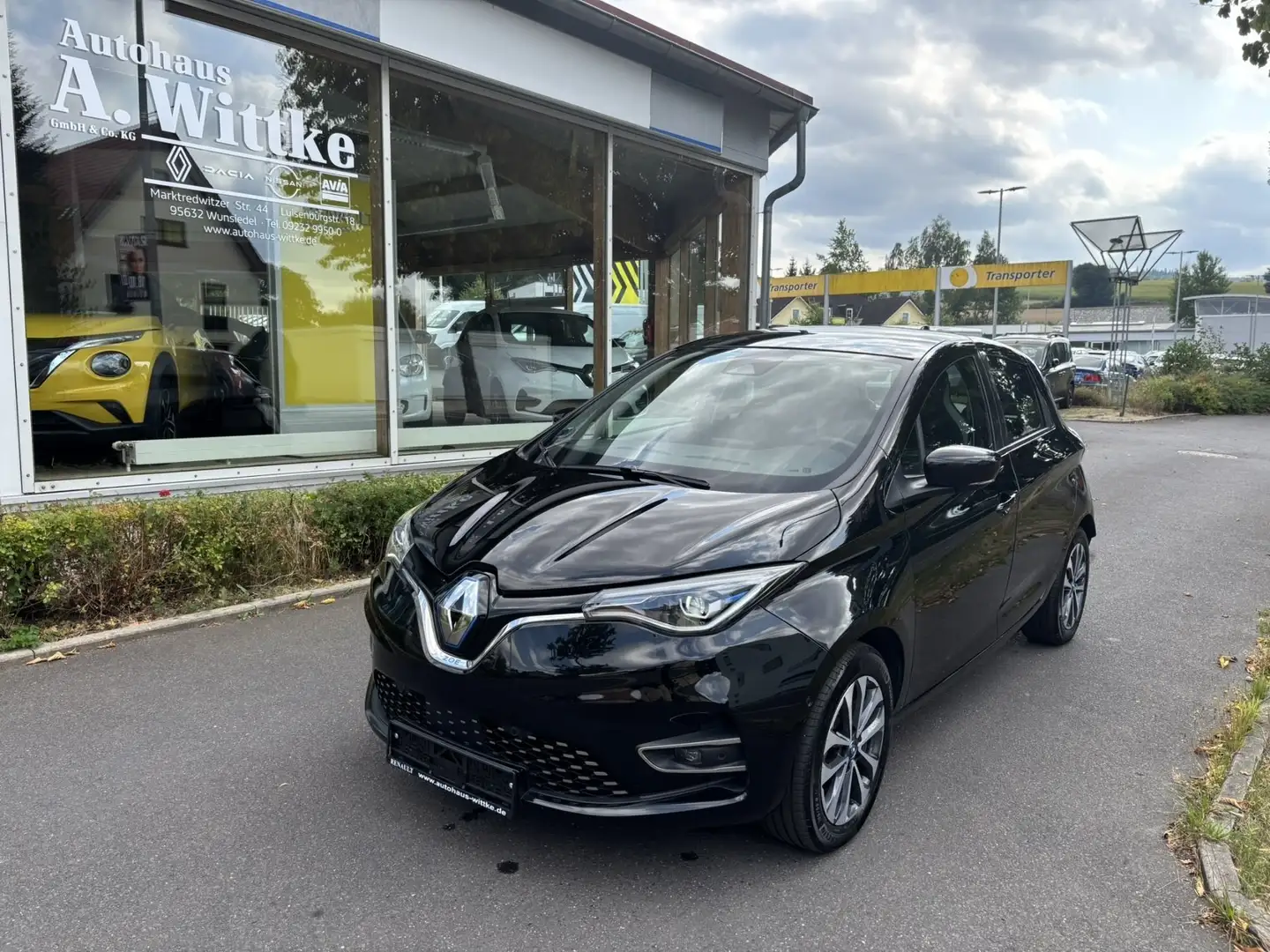 Renault ZOE PH.2 INTENS Batteriemiete R135 Z.E. 50 Zwart - 1