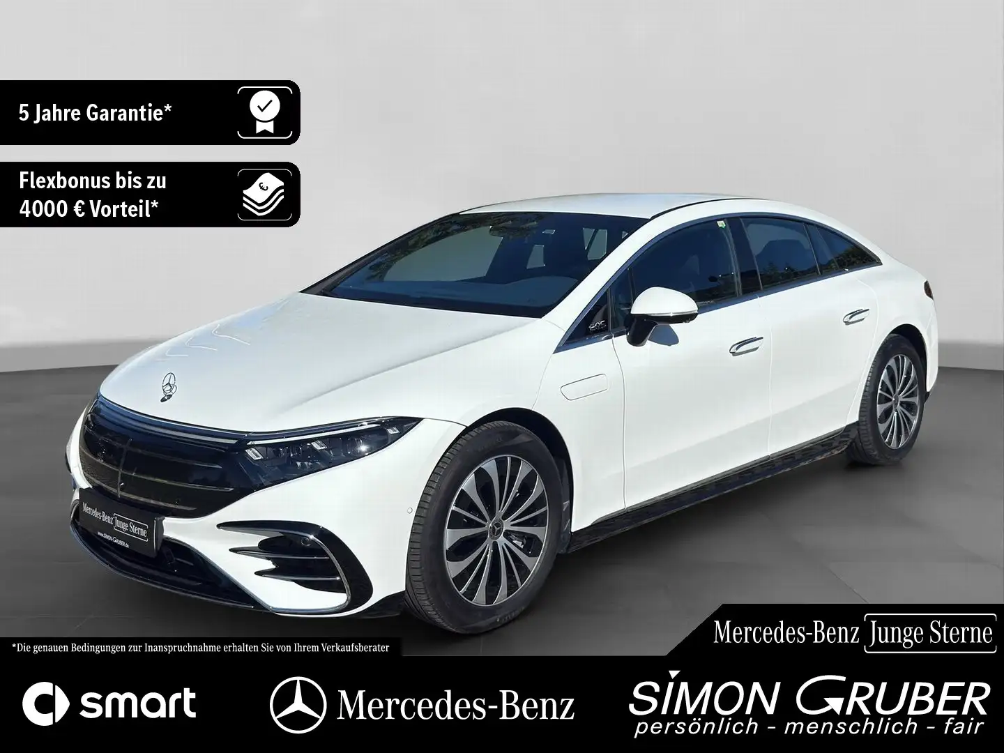 Mercedes-Benz EQS 580 4M Hyper Airmatic Mod 2025 118kwh Bianco - 1