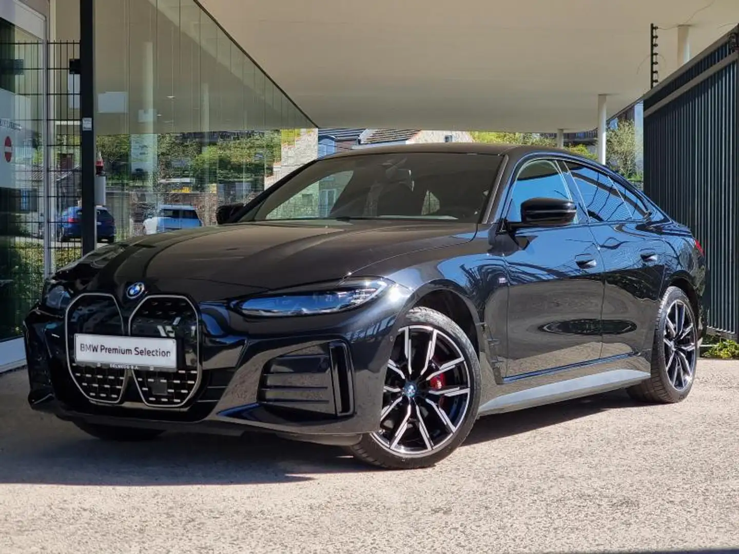 BMW i4 Gran Coupé Zwart - 1