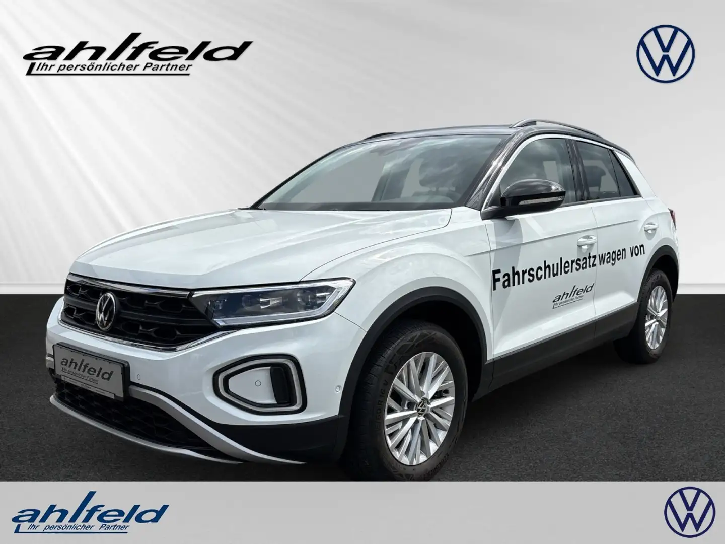 Volkswagen T-Roc Life 1.5 TSI DSG Fahrschule ACC AHK Klimaauto Wit - 1