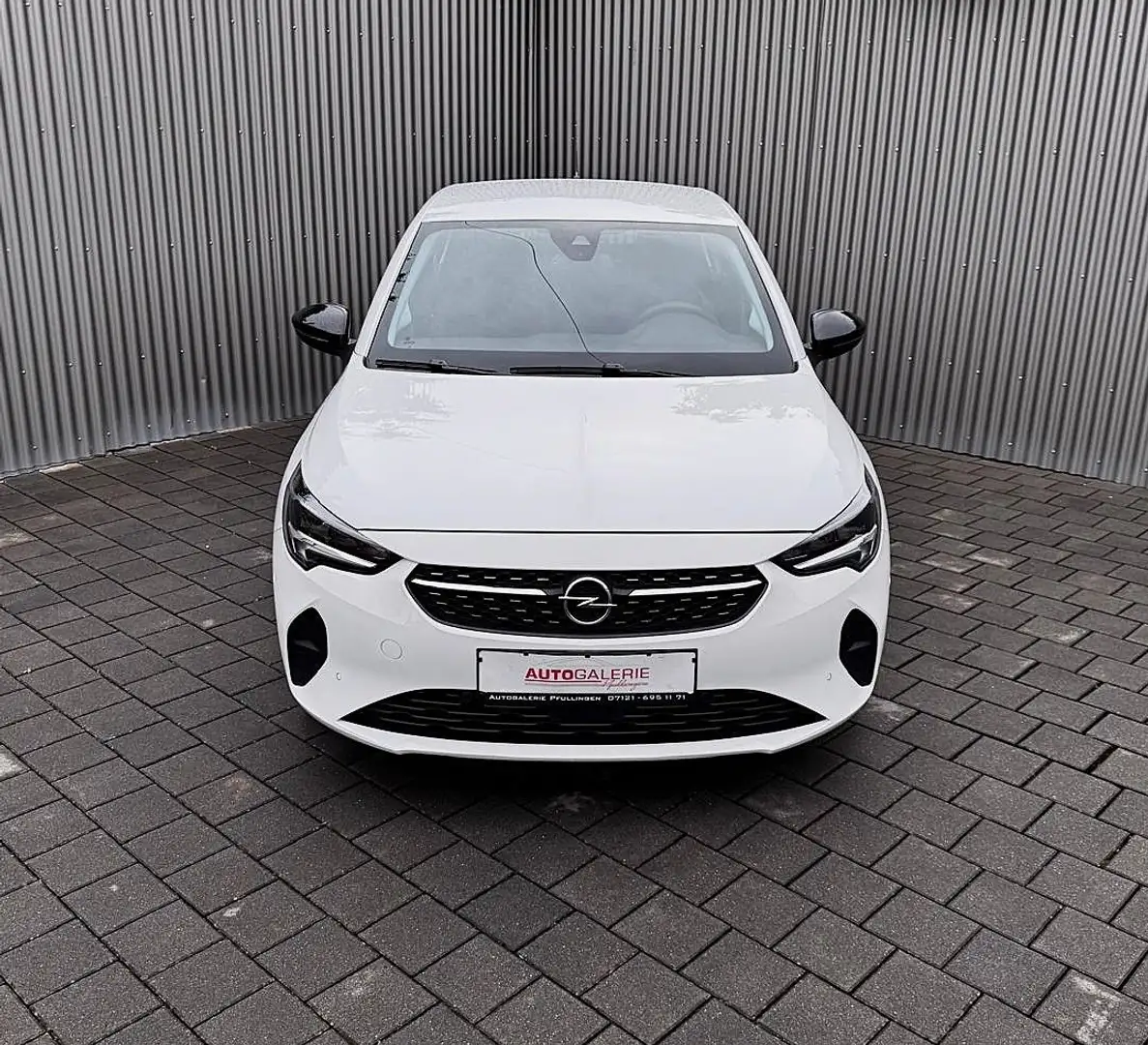 Opel Corsa F Elegance Klima Tempomat 1.Hand Wit - 1