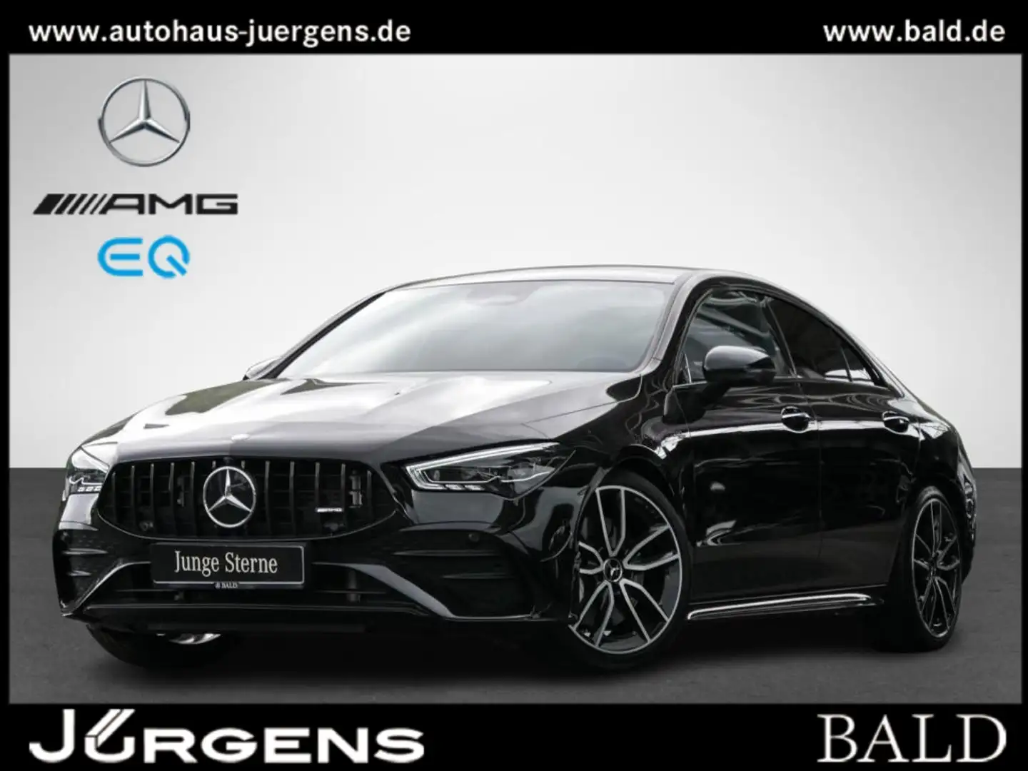 Mercedes-Benz CLA 35 AMG 4M Wide/ILS/Pano/360/HUD/Totw/Night Schwarz - 2