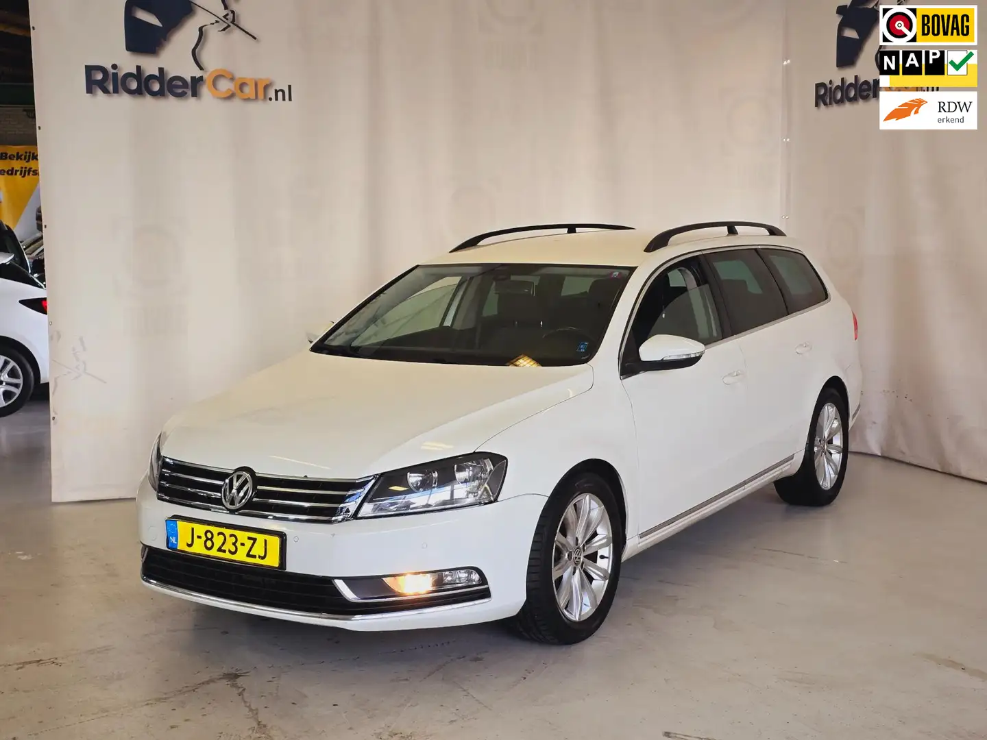 Volkswagen Passat Variant 2.0 TDI Highline BlueMotion|AUTOMAAT|CRUISE|STOELV Blanco - 1