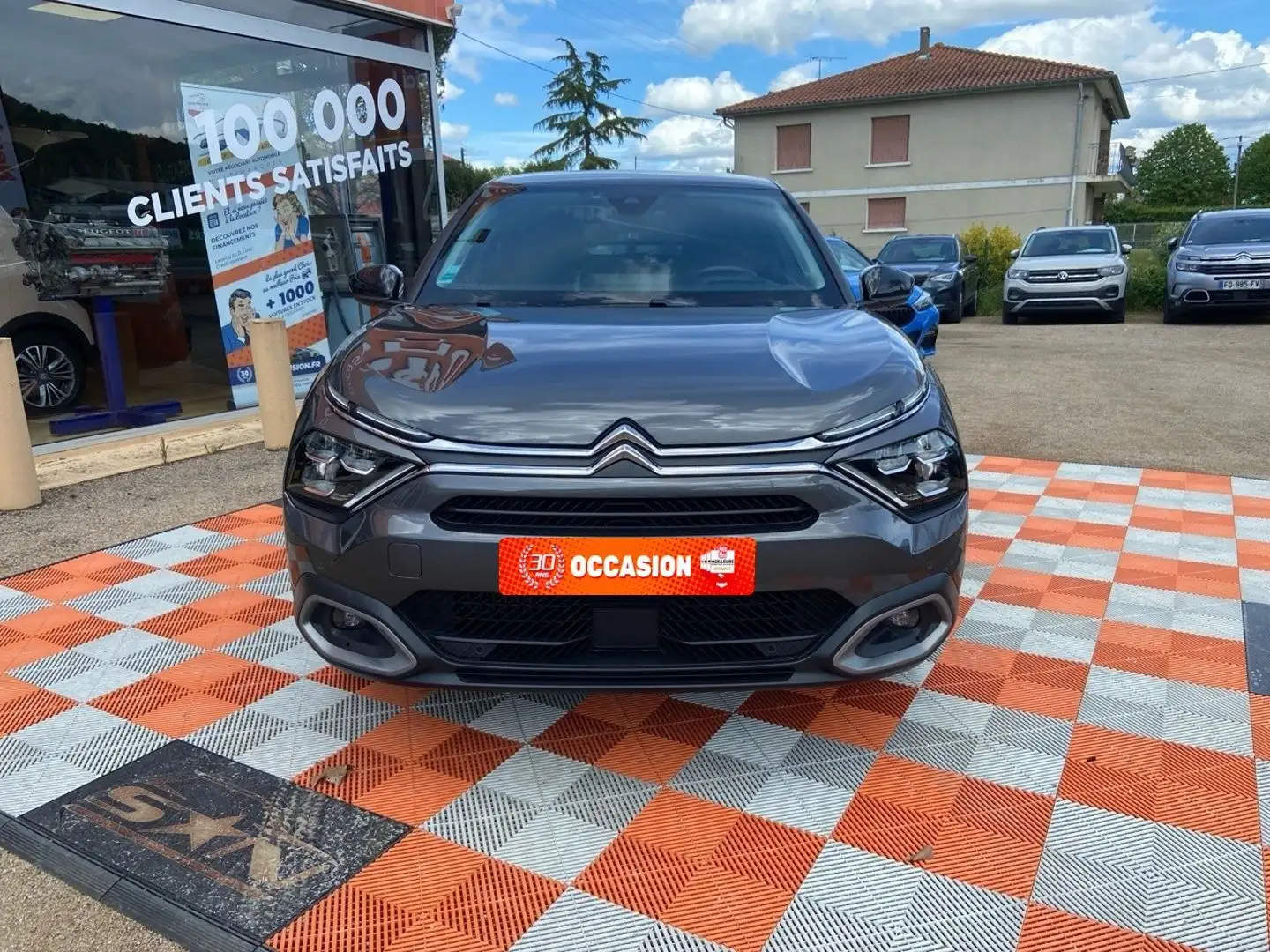 Citroen C4 PureTech 130 BV6 SHINE GPS Gris - 2