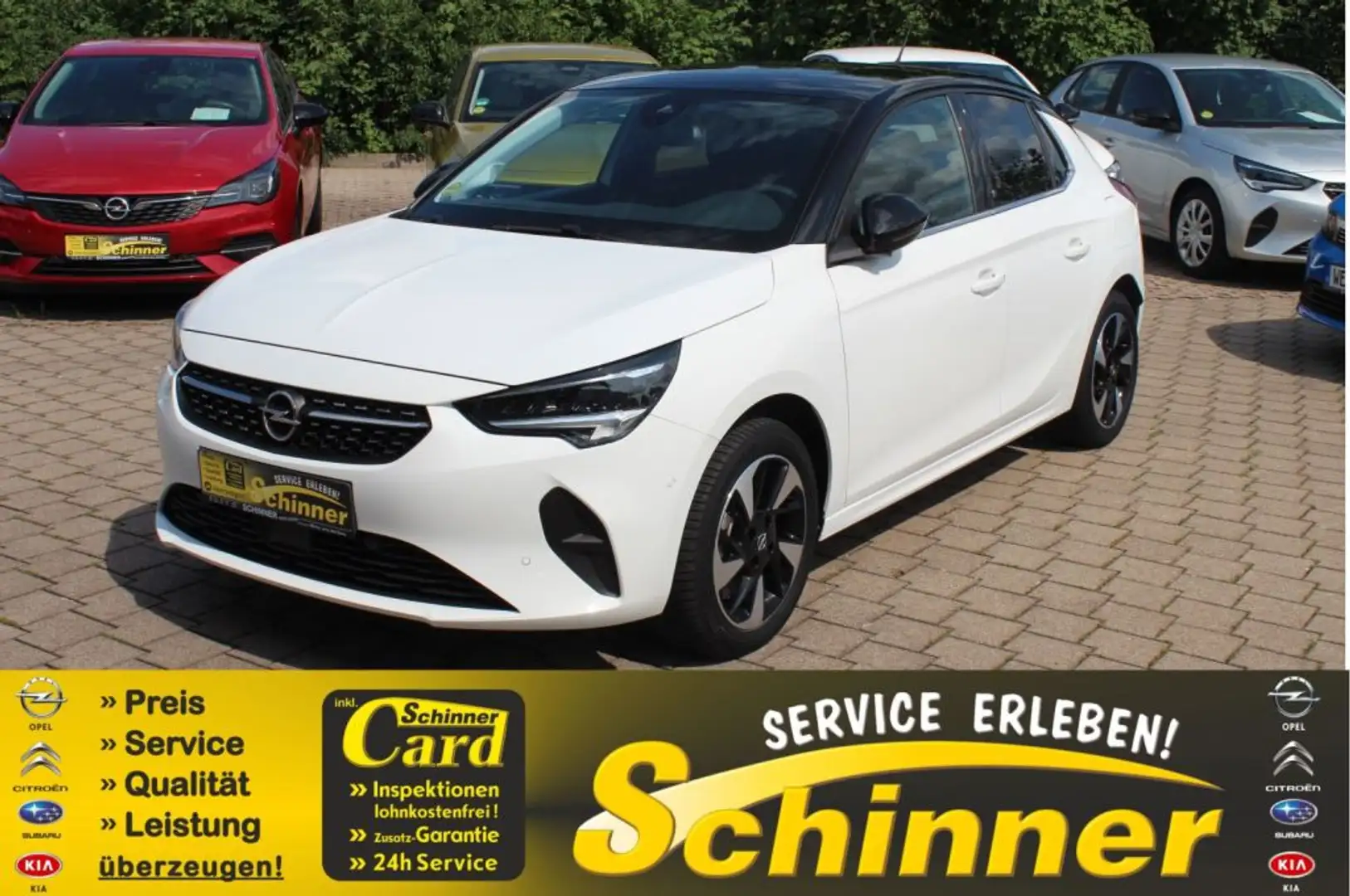 Opel Corsa-e Elegance Weiß - 1