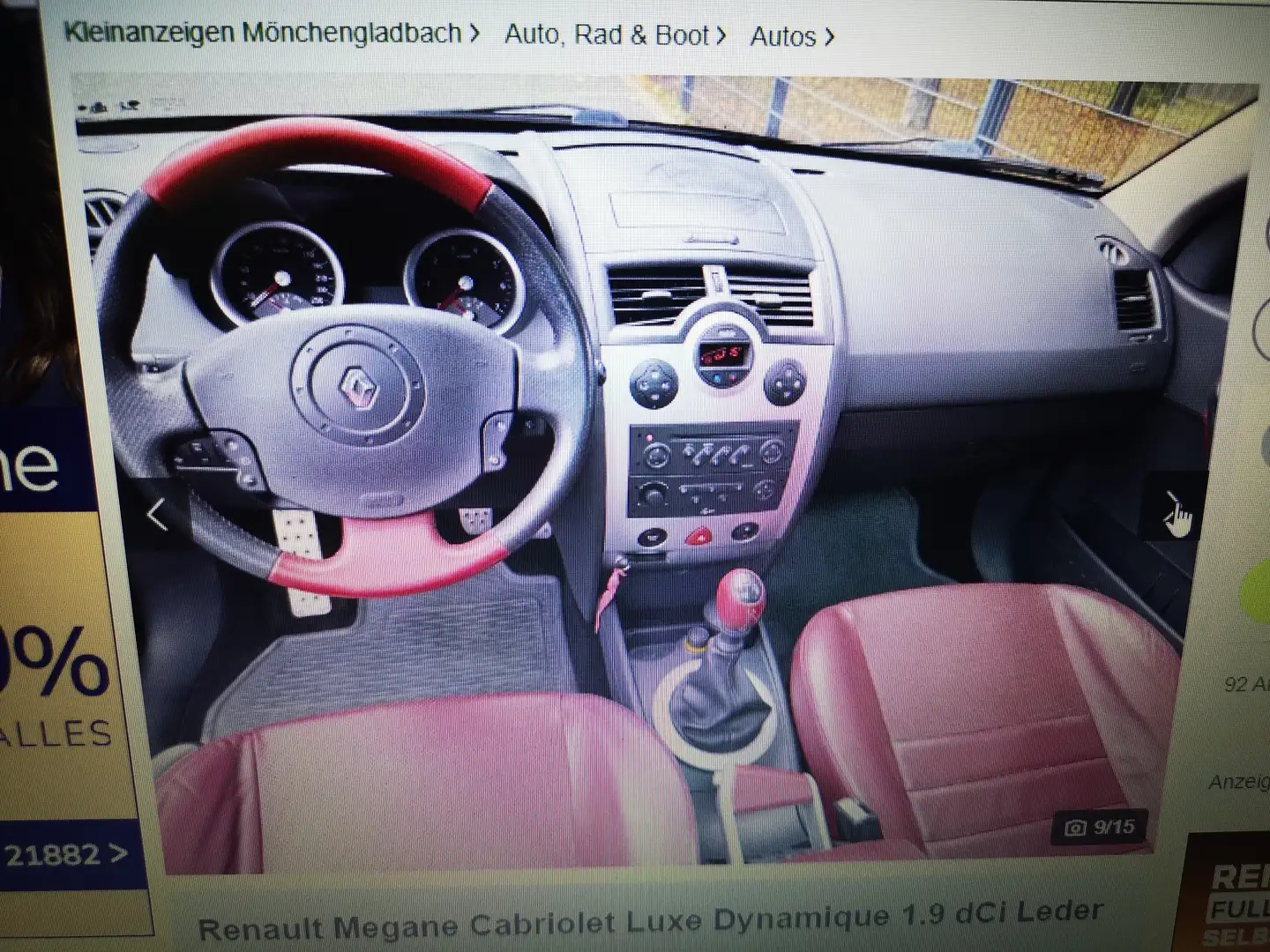 Renault Megane Mégane Dynamique Luxus 1,9 dCi Dynamique Luxus - 1