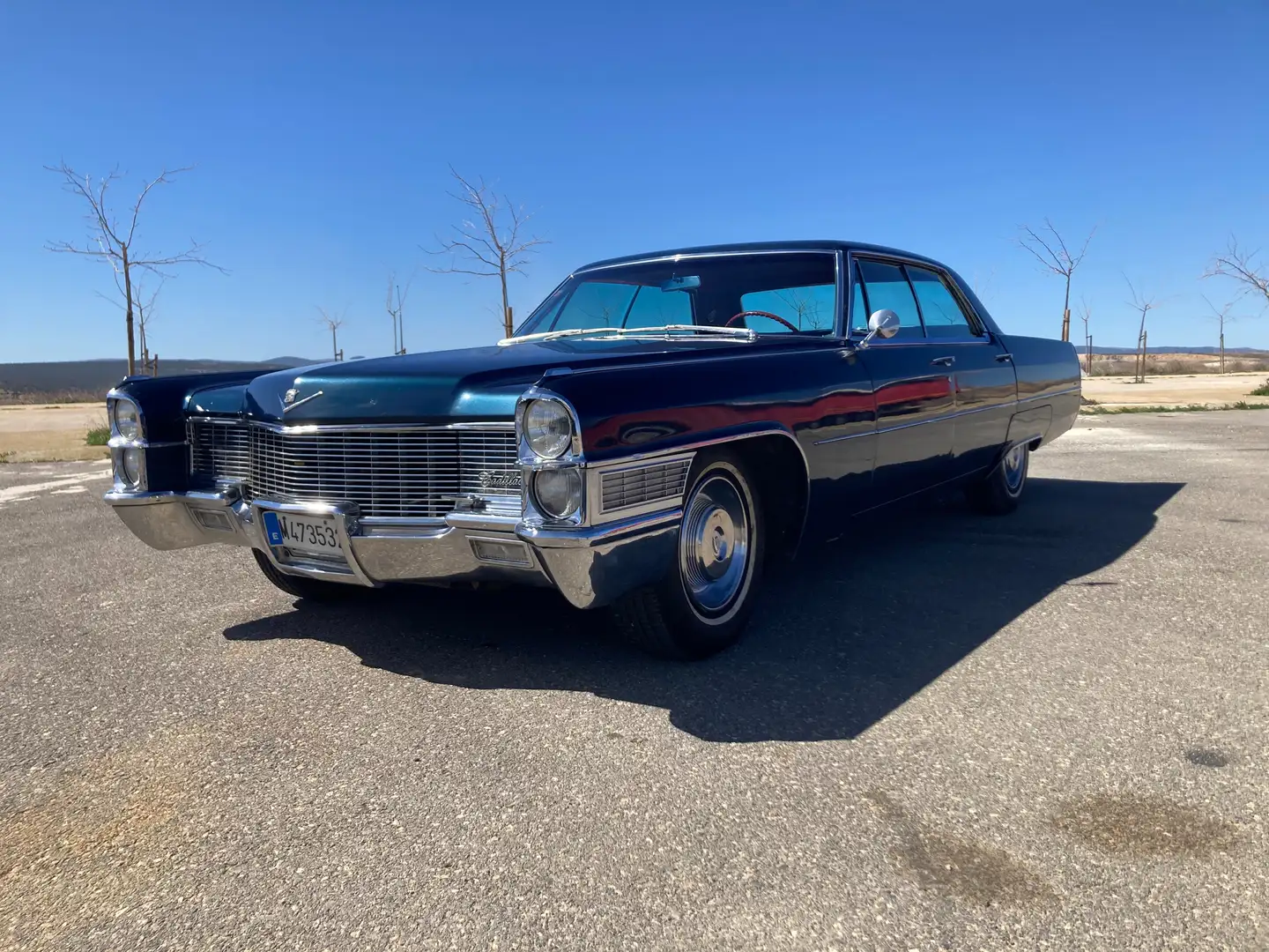 Cadillac Deville Sedan Azul - 1