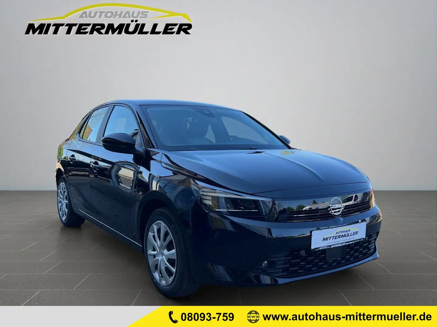 Opel Corsa F 1.2 Edition PDC Kamera Sitzhzg Apple/Android Nero - 1