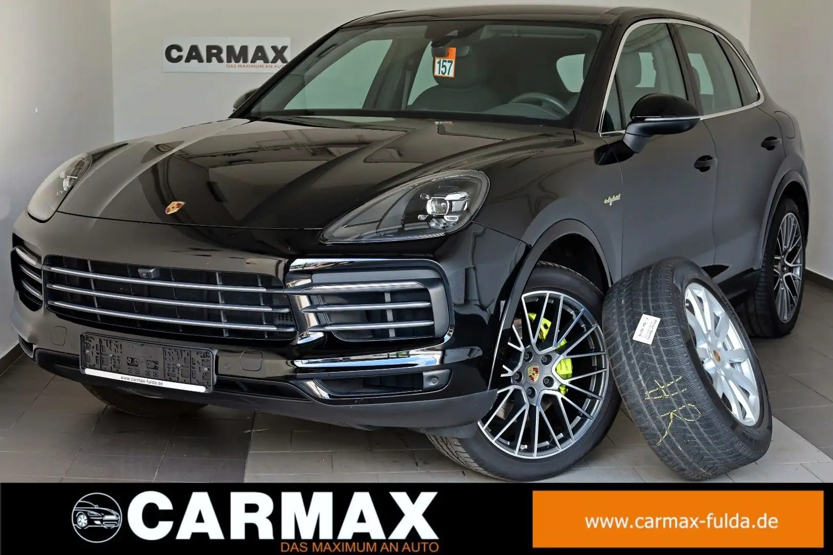 Porsche Cayenne E-Hybrid,Leder,Navi,LED,SH,360Kame SR+WR Black - 1