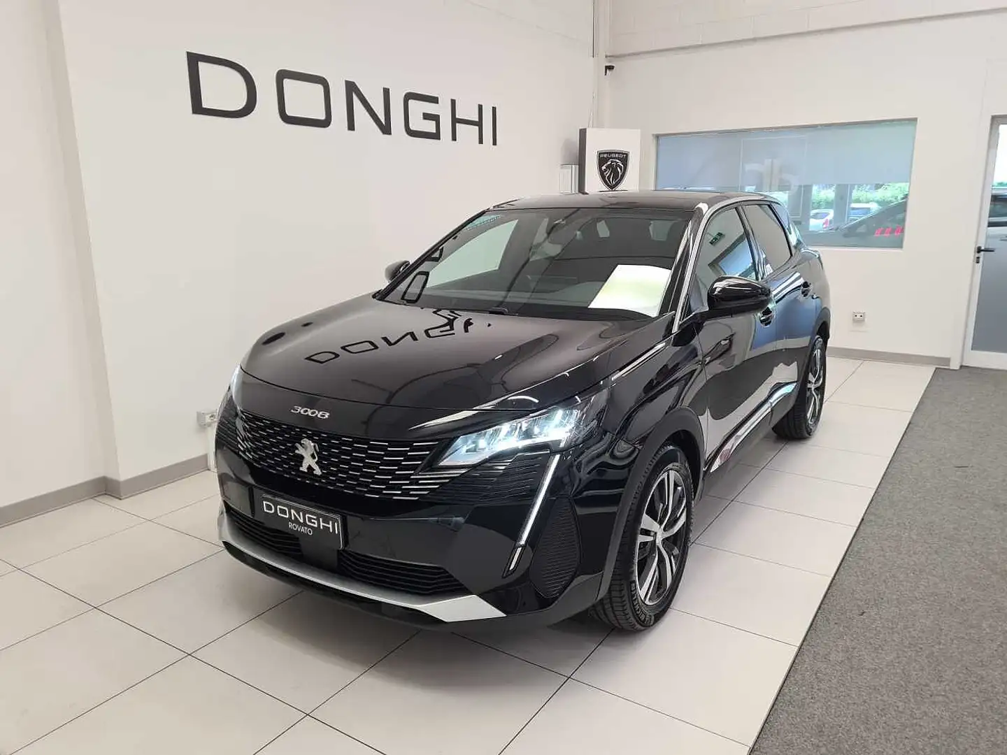 Peugeot 3008 Allure Pack BlueHDi 130cv S&S EAT8 AZIENDALE! Zwart - 1