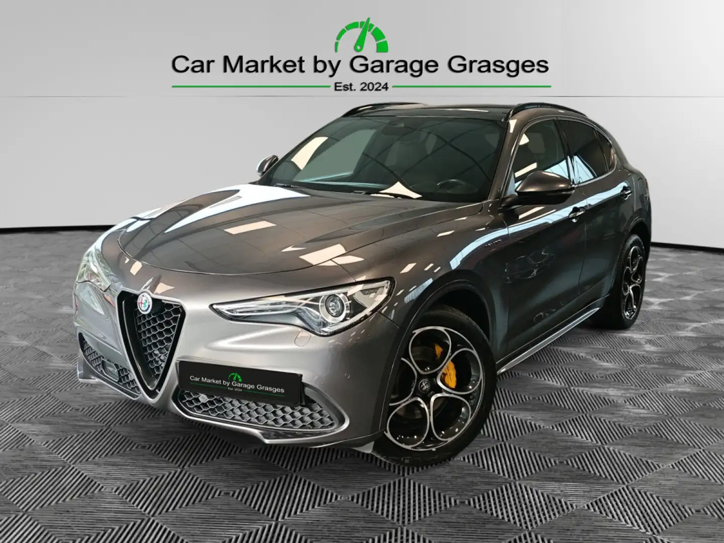 Alfa Romeo Stelvio VELOCE Q4 2.2 JTDM Grau - 1