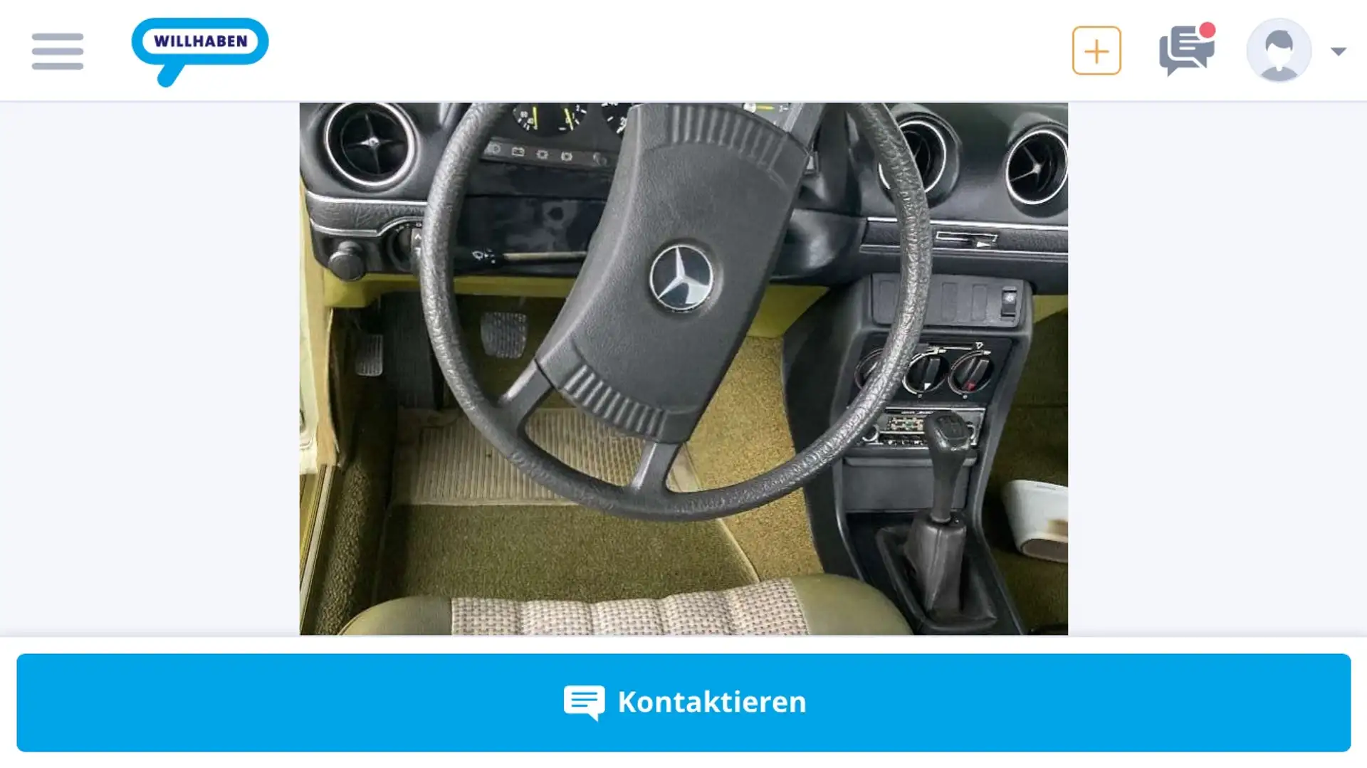 Mercedes-Benz W123 230 Benzin-Vergaser Verde - 1