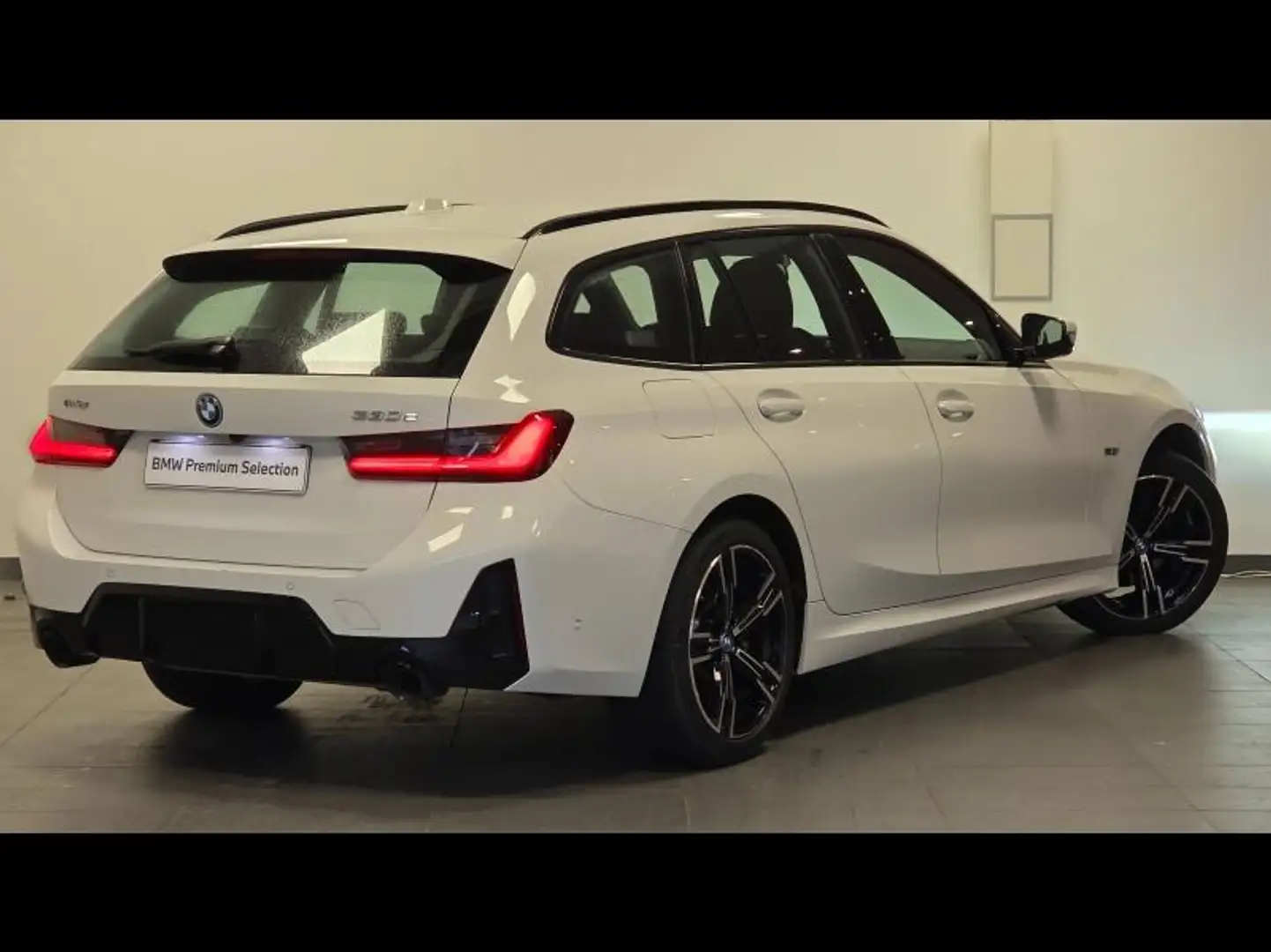 BMW 330 330eA 292ch M Sport Blanc - 2