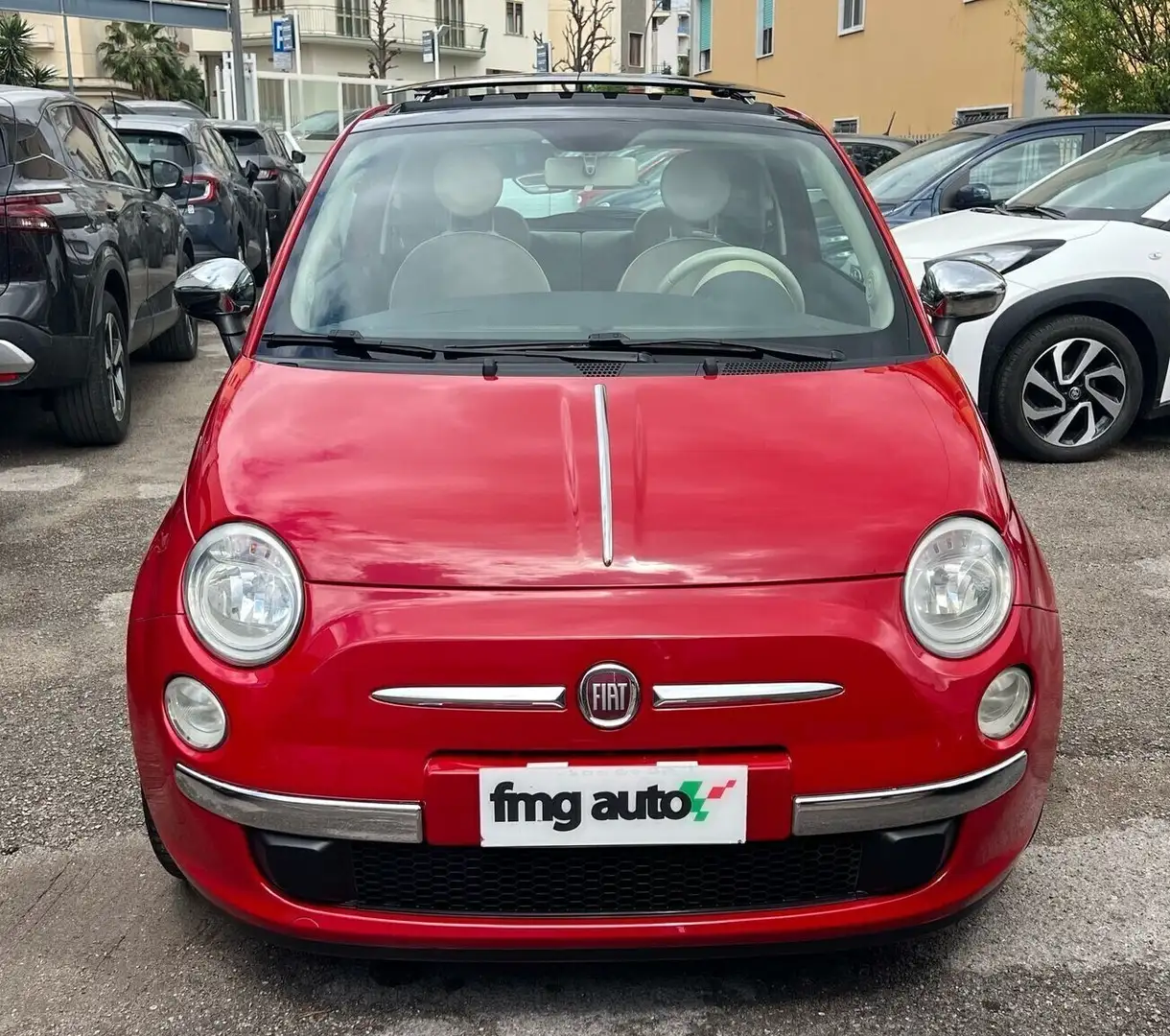 Fiat 500 1.2 Lounge Tetto Apribile Rouge - 2