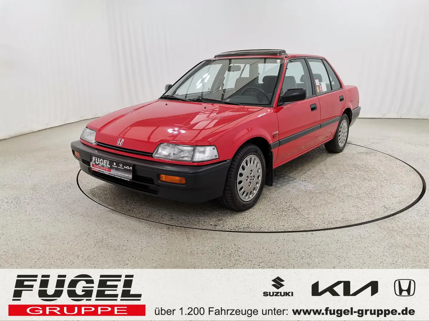 Honda Civic 1.6i Lim. 16V Museumszustand Rot - 1