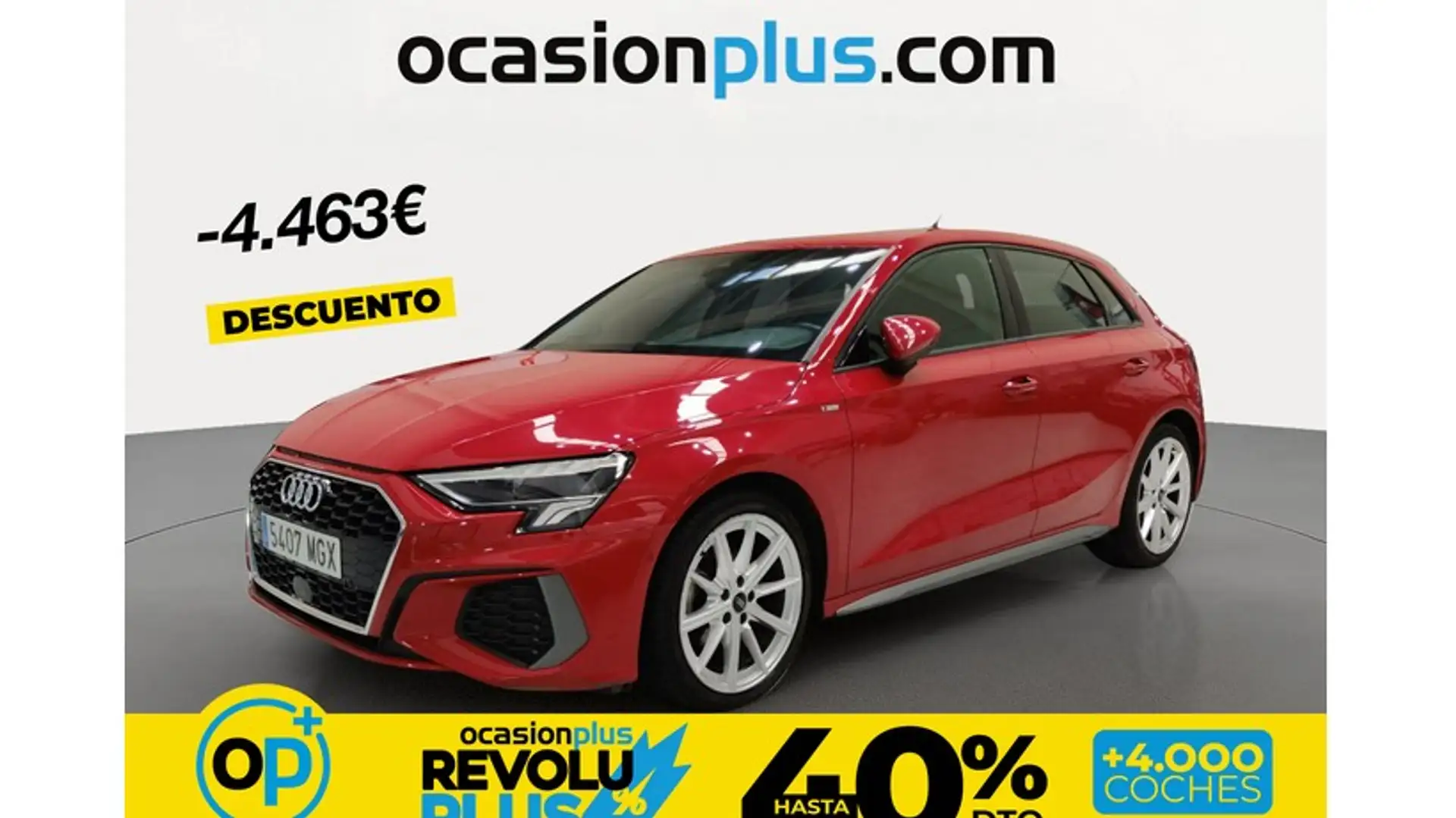 Audi A3 Sportback 35TDI S line S tronic Rot - 1