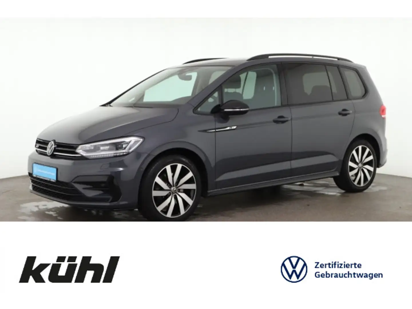 Volkswagen Touran 2.0 TDI DSG Highline LED/ACC/Kamera/App/N Grau - 1