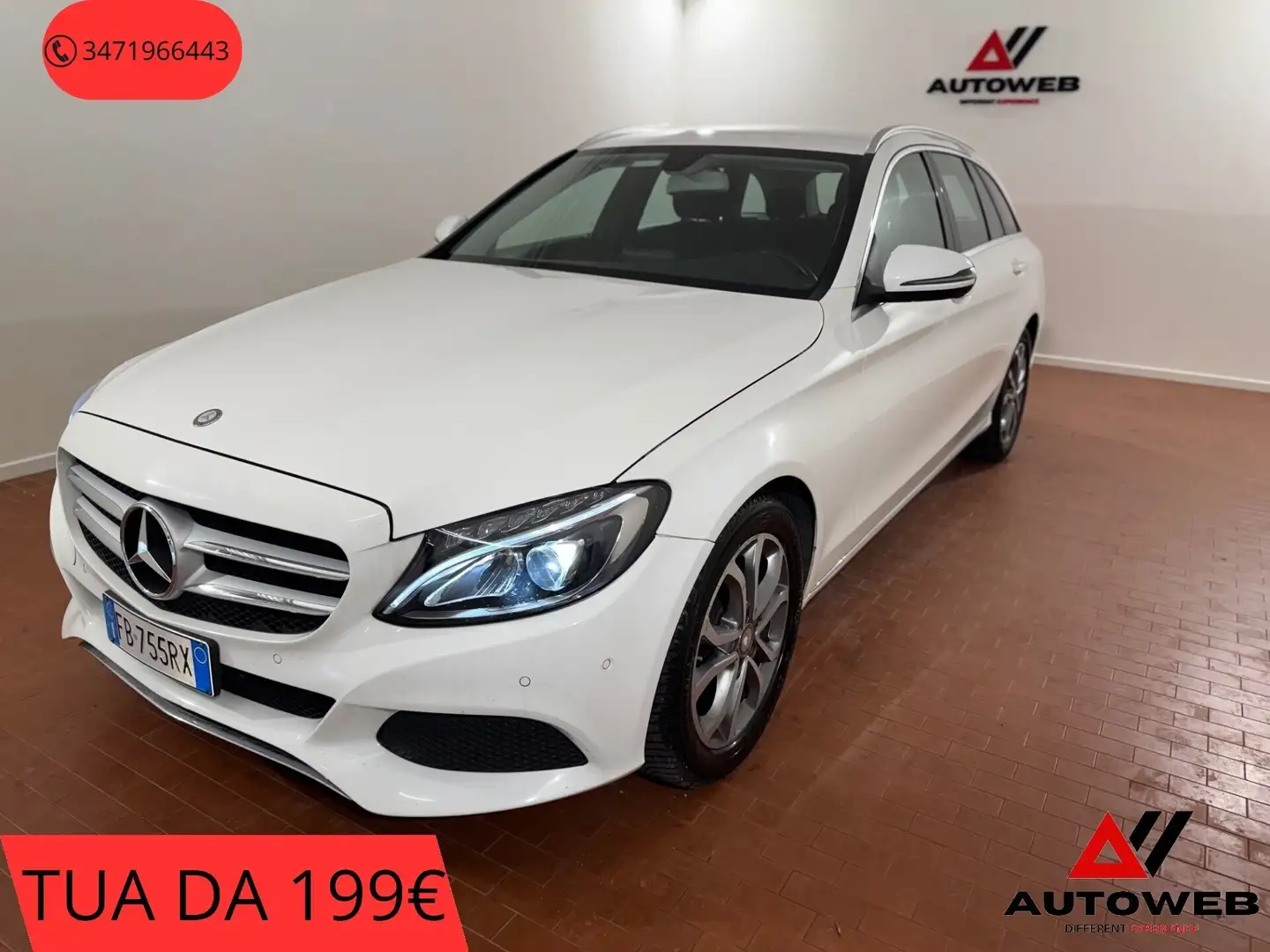 Mercedes-Benz C 180 C 180 d S.W. Premium Bianco - 1