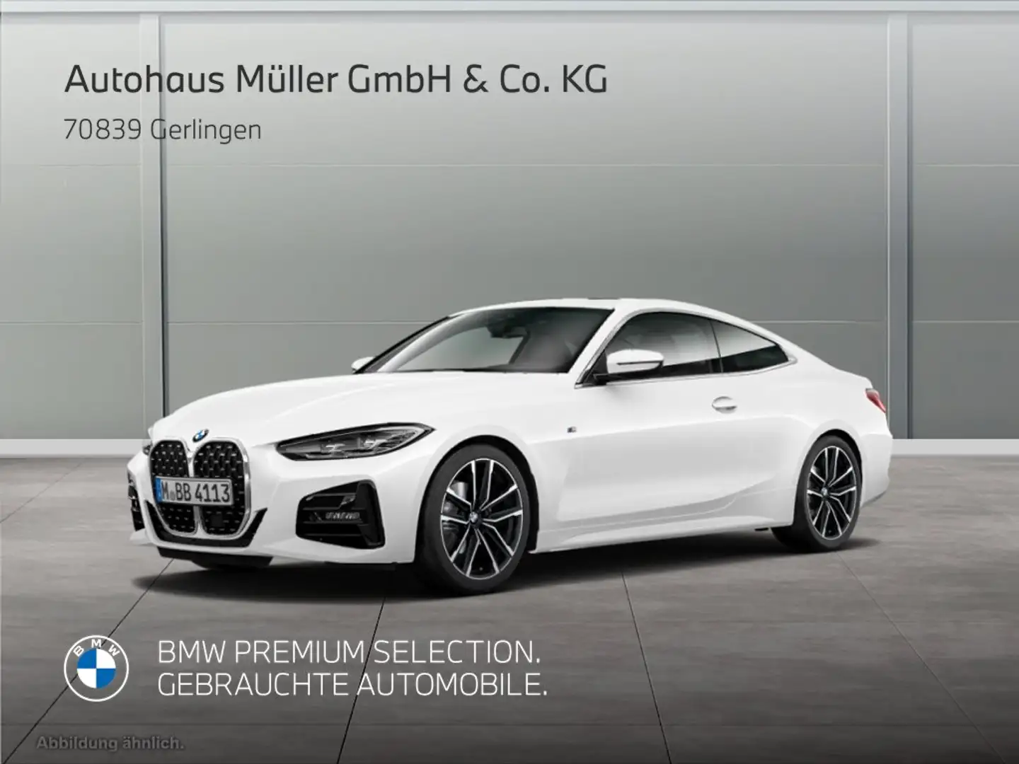 BMW 430 i Coupé Sportp. Dig.Cockpit LED Shz. Sports. Weiß - 1