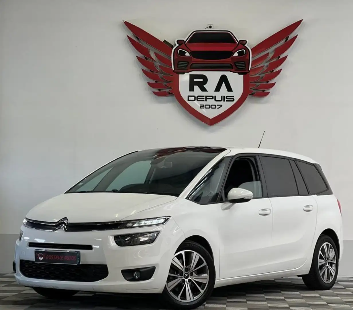 Citroen Grand C4 Picasso 2.0HDI 150ch Exclusive 7 place Blanco - 2