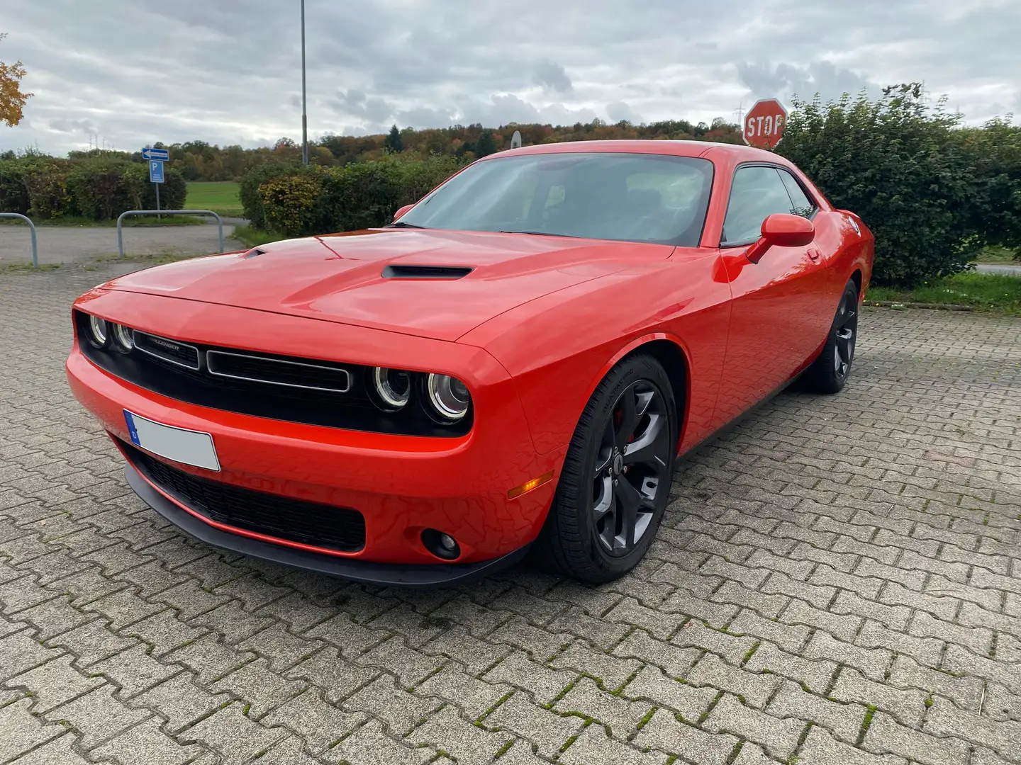 Dodge Challenger Challenger 3,6 V6 SXT+ Go Mango STP deutsche EZ/UF Oranje - 1