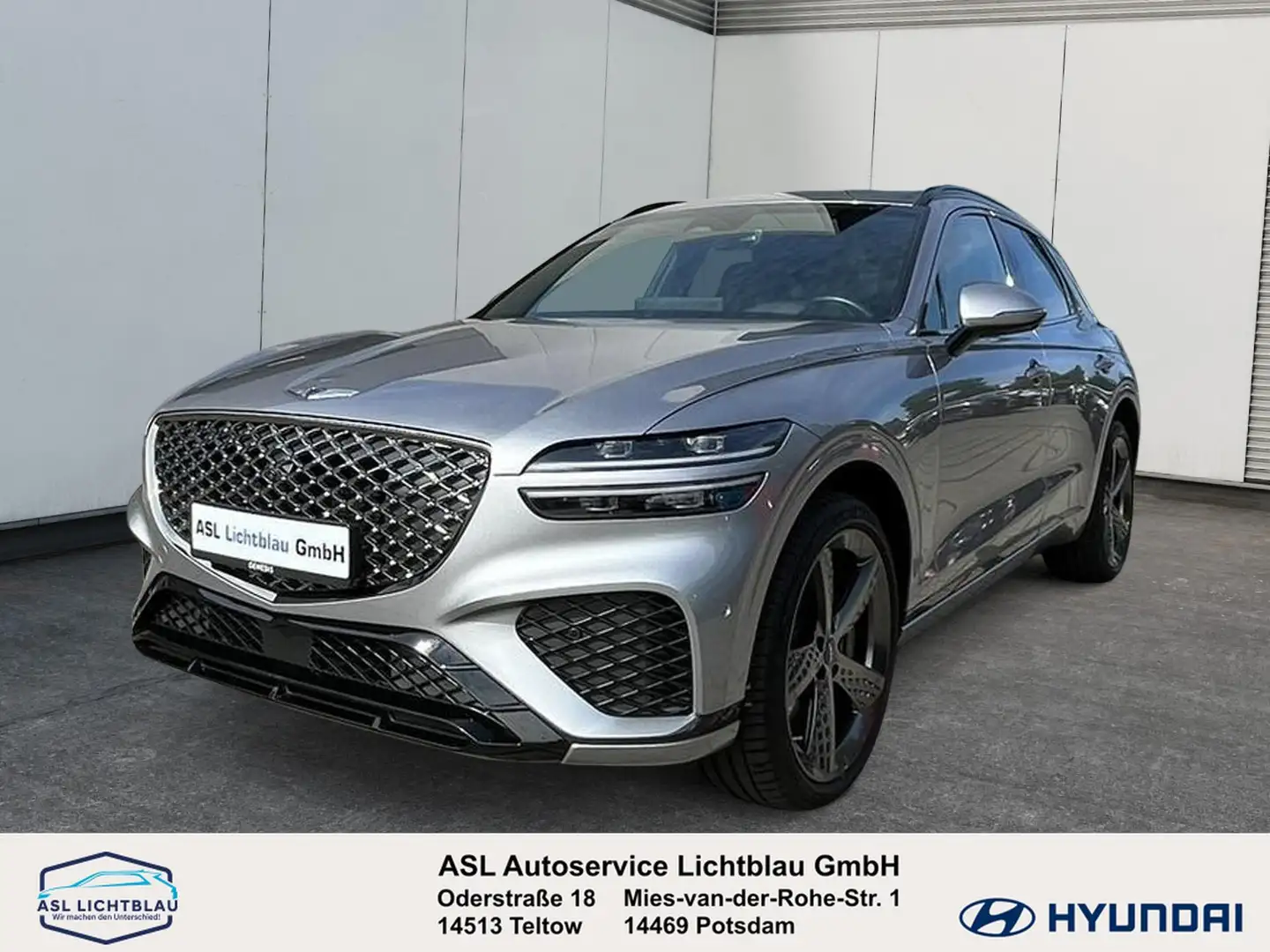 Genesis GV70 2.2 D Sport AWD Technik-Paket & Nappa-Paket 2.2 Silber - 1