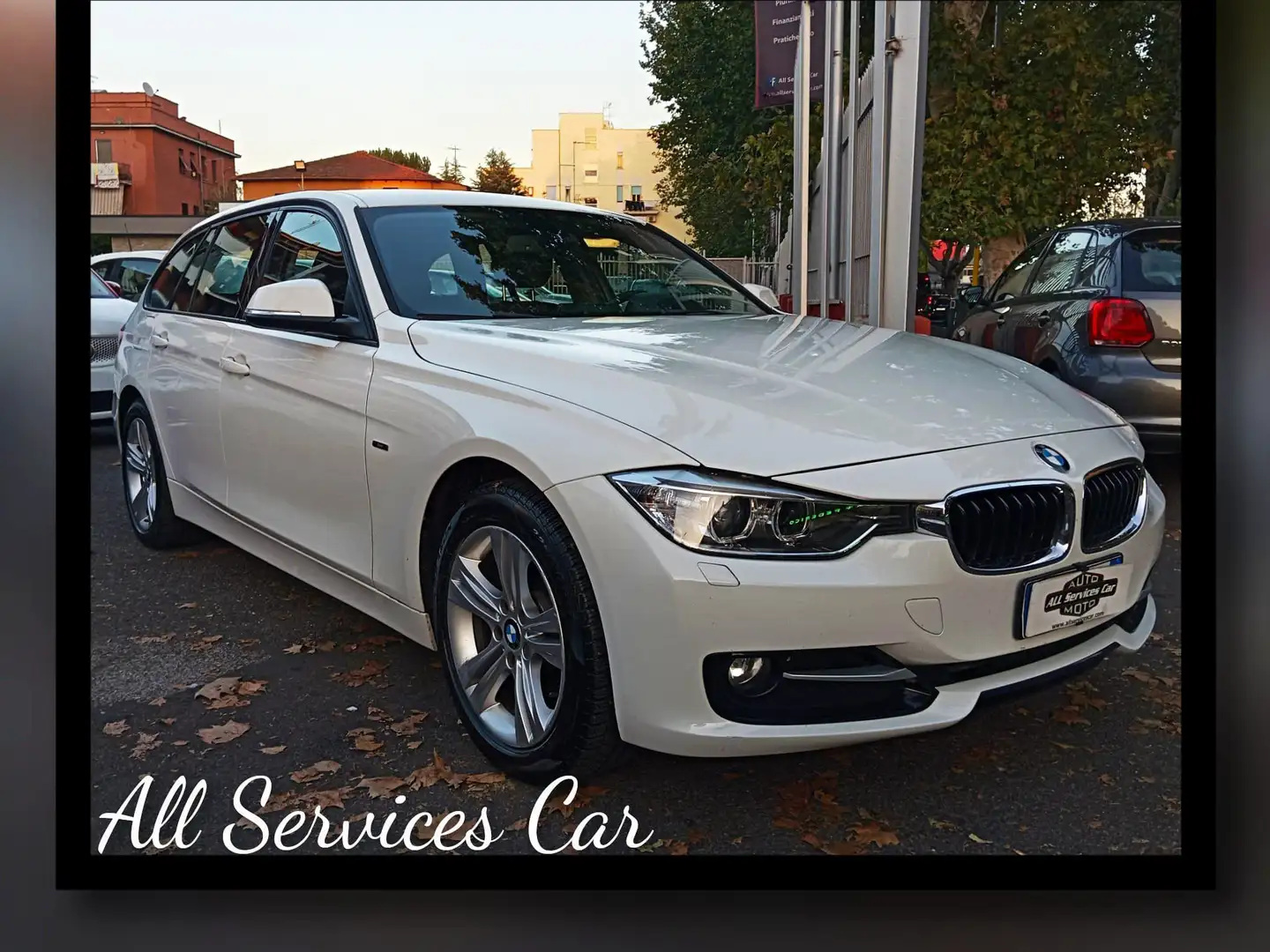 BMW 320 d Touring Sport 184cv S-Drive Blanc - 1