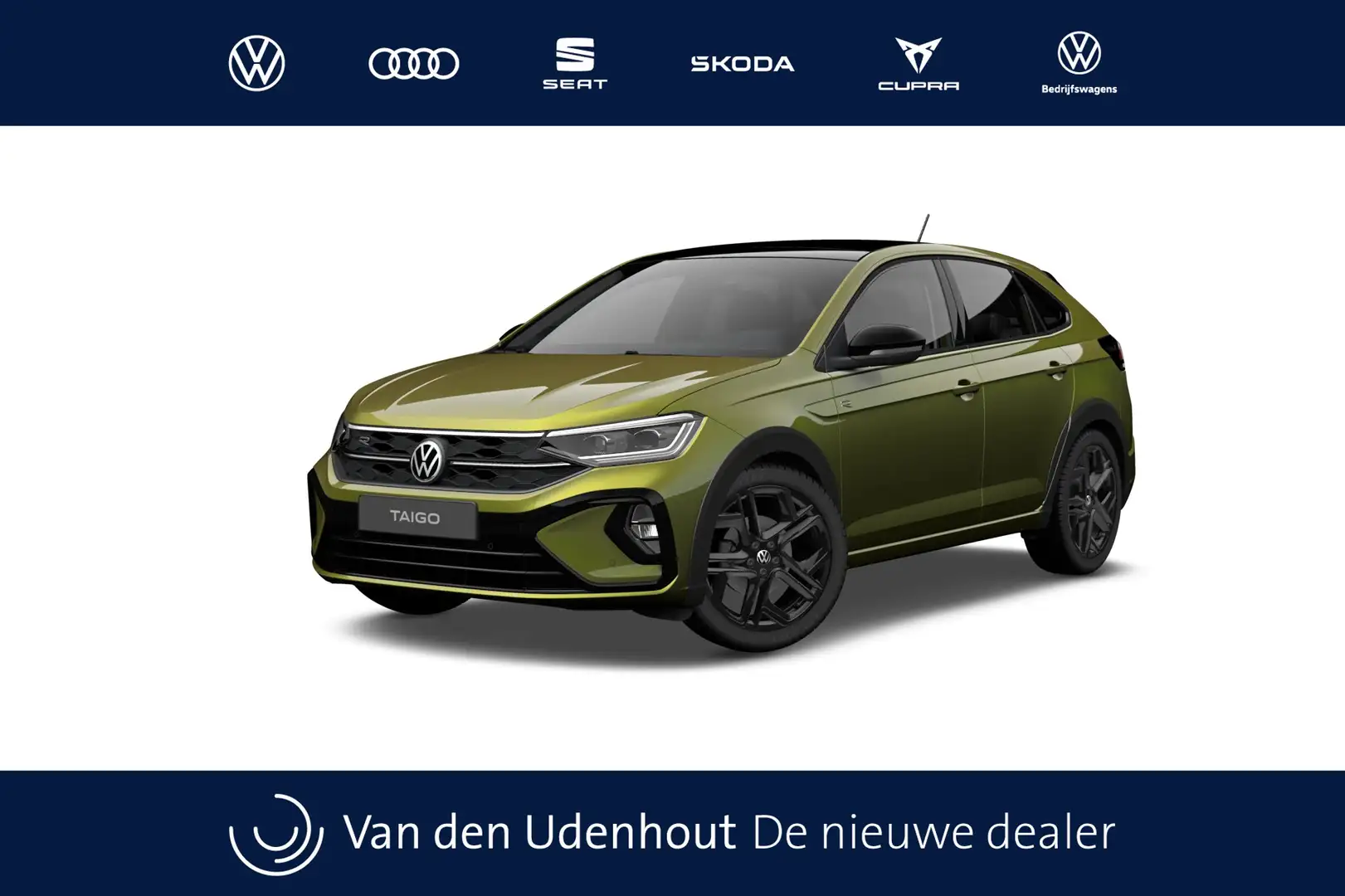 Volkswagen Taigo 1.0 TSI 116 7DSG R-Line Edition Automaat | Verwarm Groen - 1