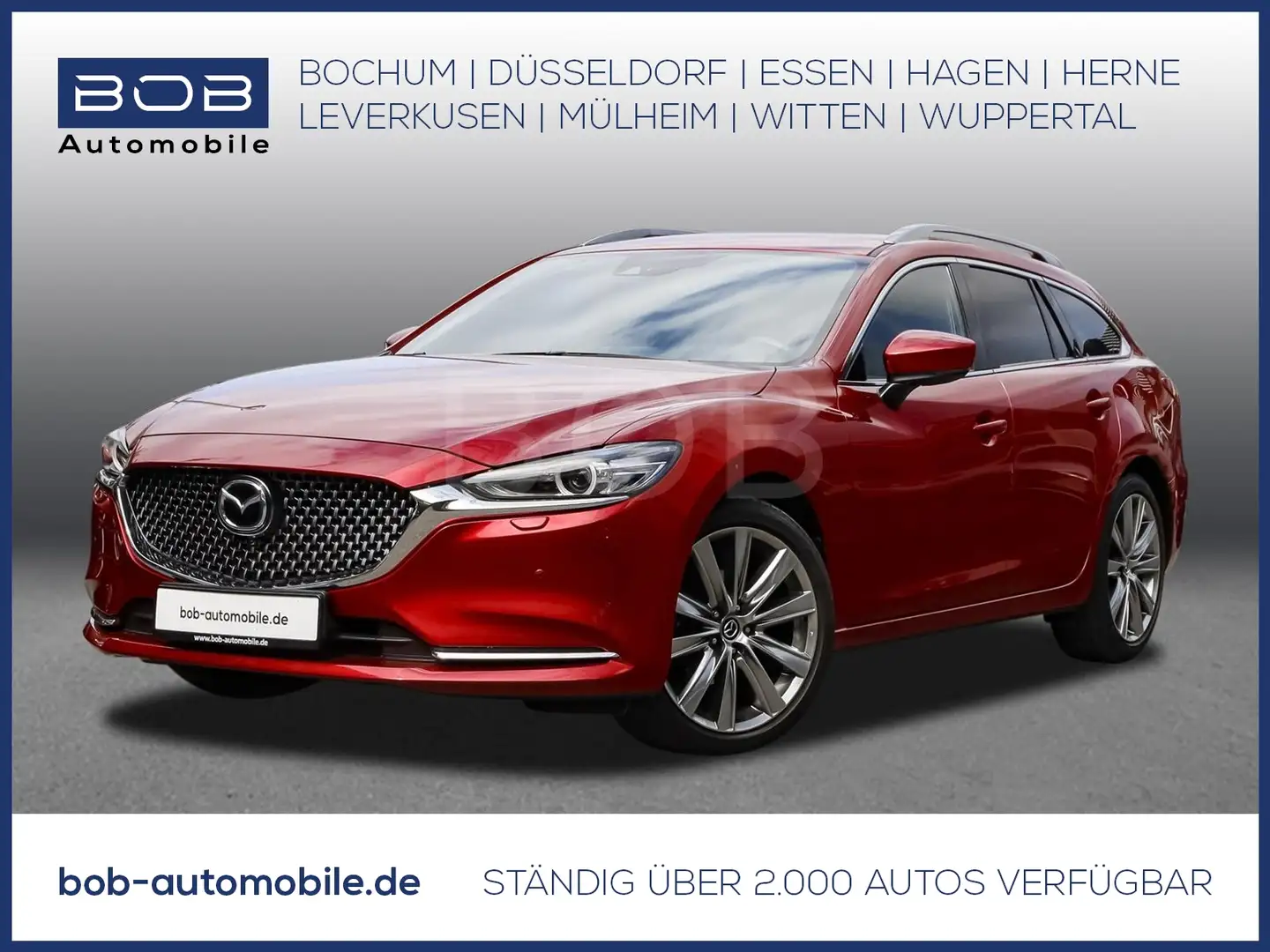 Mazda 6 2.5 SKYACTIV-G 194 EDITION 100 Rood - 1