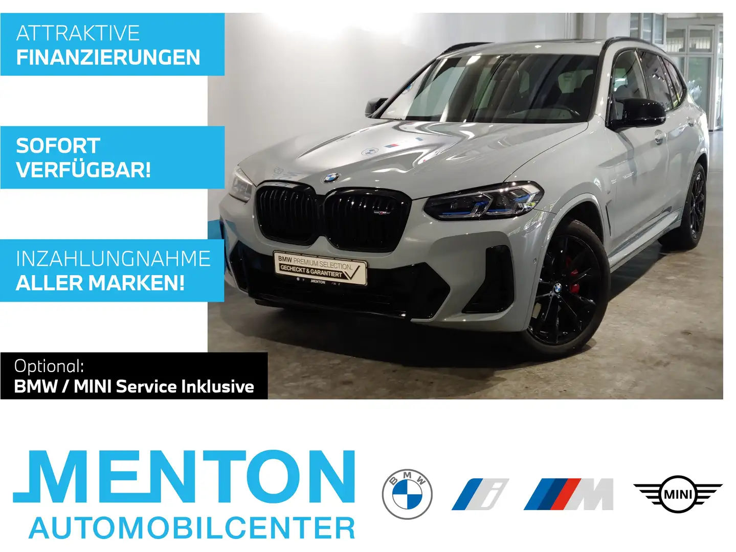 BMW X3 M 40d LED/Sitzheizung/Driving Assist Grau - 1
