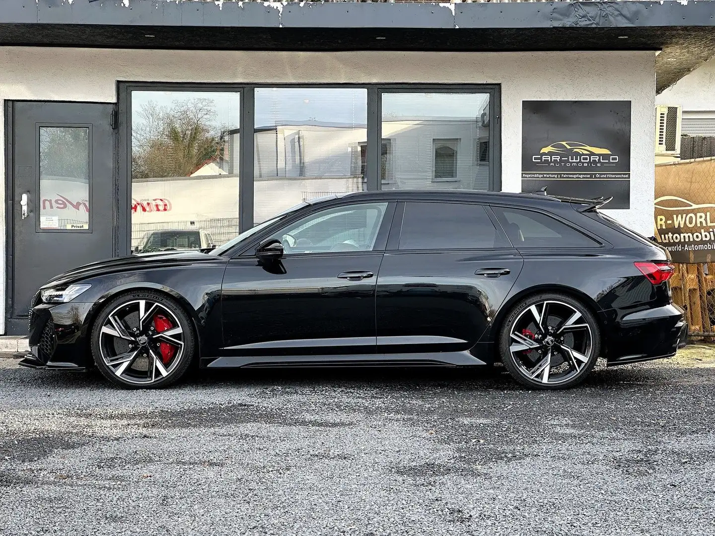 Audi RS6 RS 6 Avant 4.0 TFSI quattro Keramik Pano 360° Ma Negro - 2