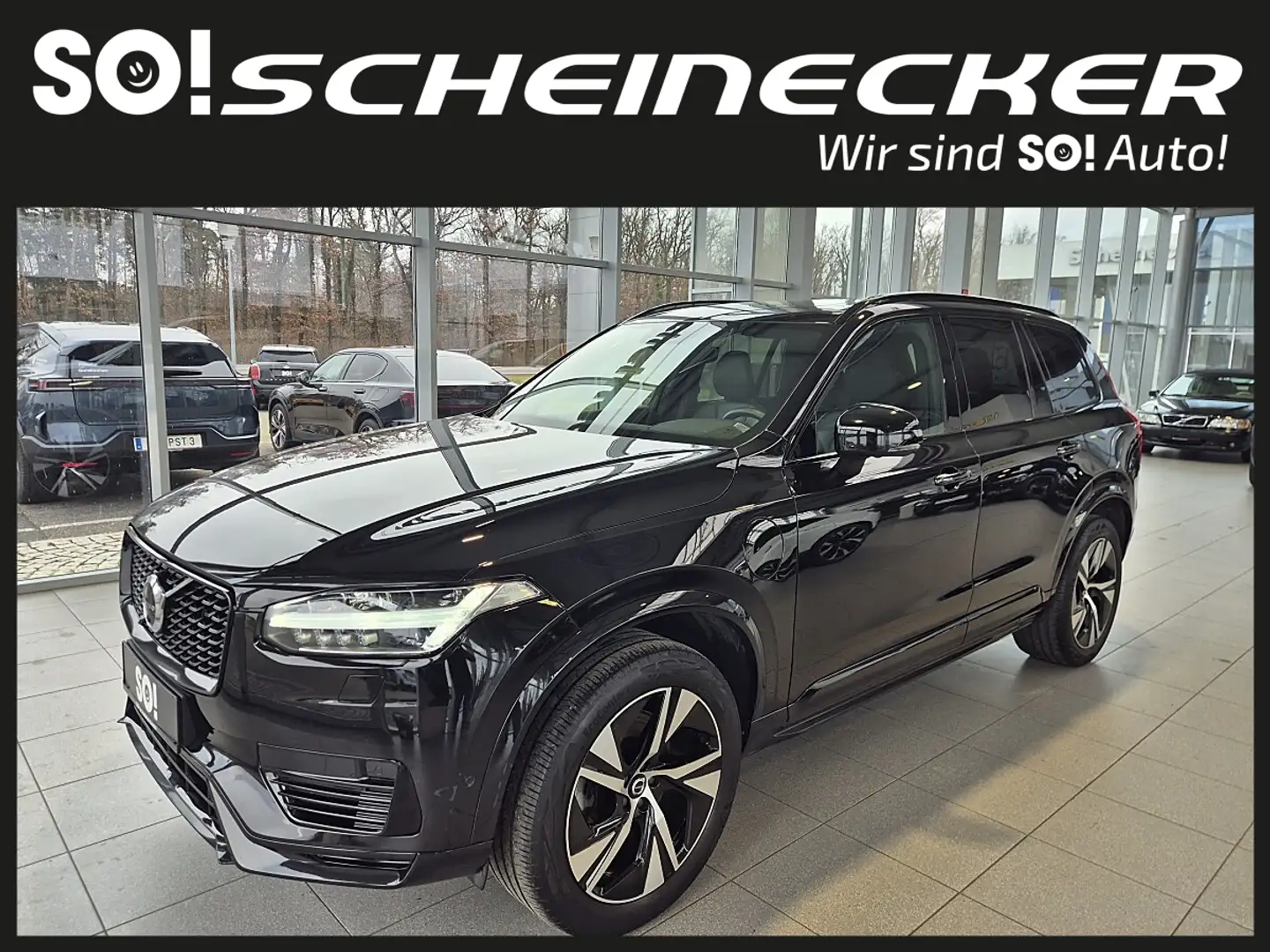 Volvo XC90 T8 AWD Recharge PHEV R Design Geartronic Schwarz - 2