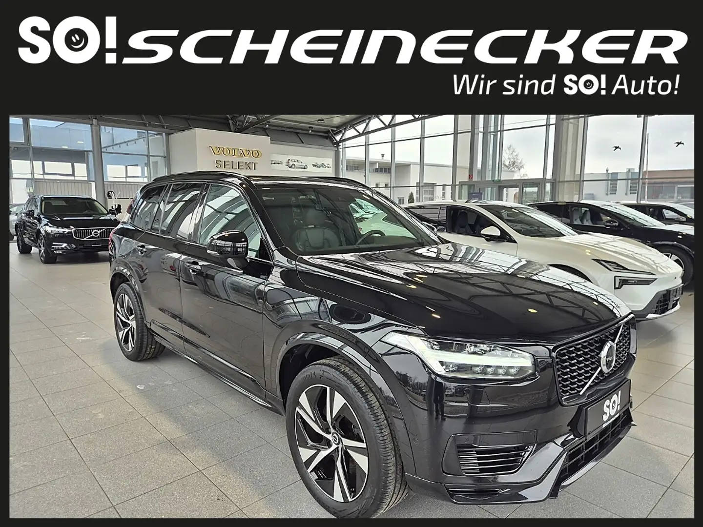 Volvo XC90 T8 AWD Recharge PHEV R Design Geartronic Schwarz - 1