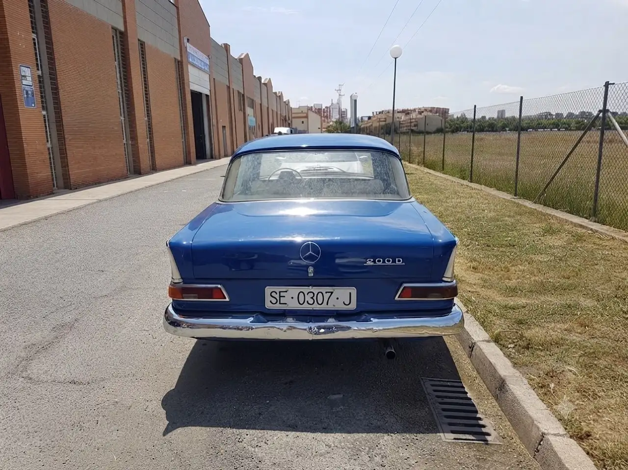Mercedes-Benz Mercedes Colas w110 heckflosse, foto 3