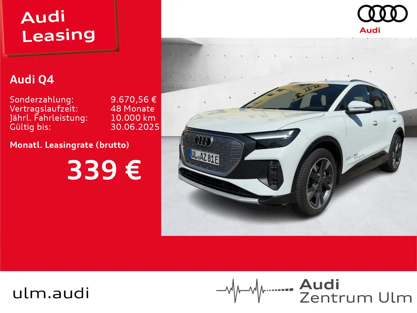 Audi 55 e-tron quattro AHK NAV+ R-KAM White - 1