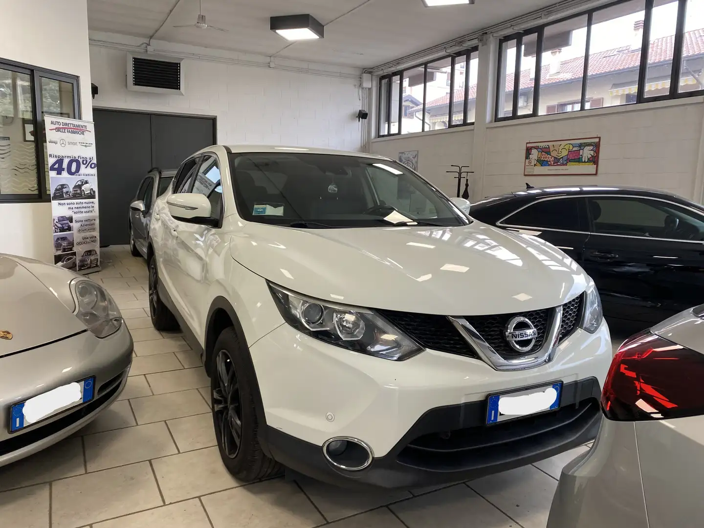 Nissan Qashqai Qashqai 1.5 dci Tekna 110cv Blanco - 2