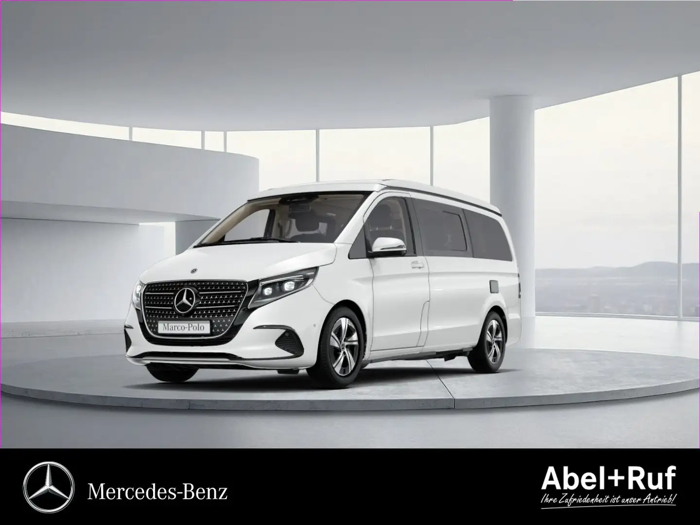 Mercedes-Benz Marco Polo 220 d 4M DISTR+AIRM+Ambi+TotW+AHK+360 Weiß - 1